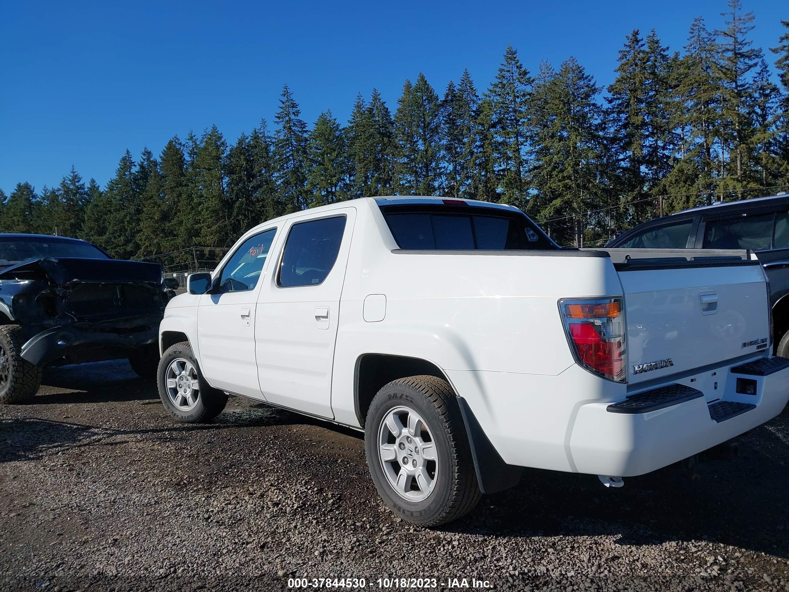 Photo 2 VIN: 2HJYK16507H531903 - HONDA RIDGELINE 