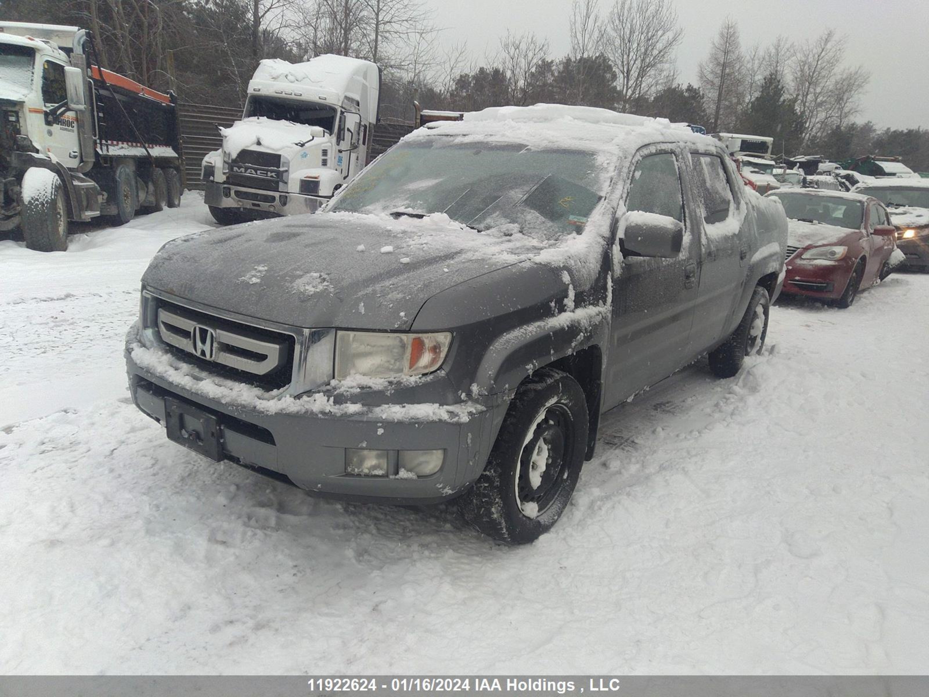 Photo 2 VIN: 2HJYK16509H000574 - HONDA RIDGELINE 