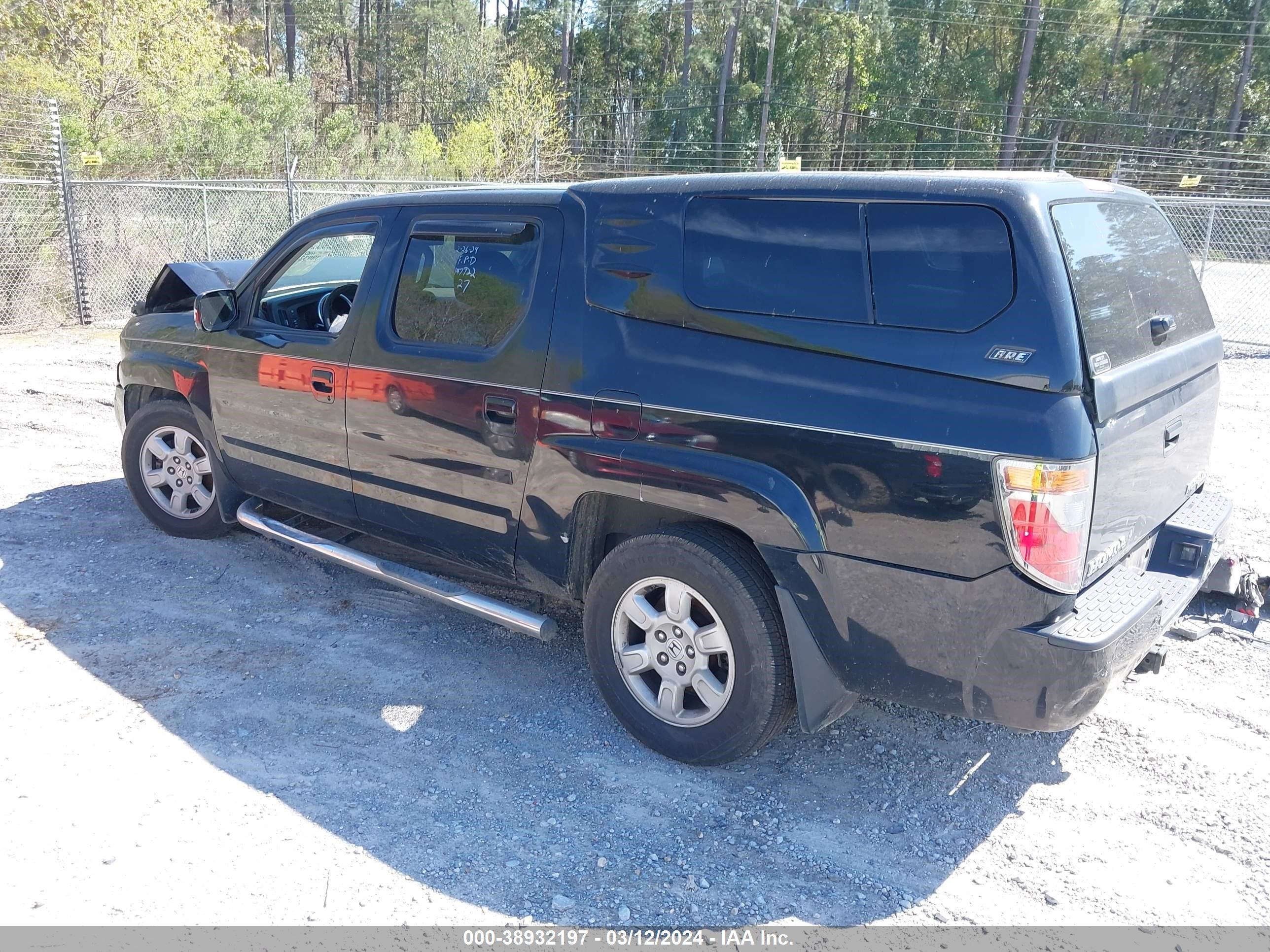 Photo 2 VIN: 2HJYK16517H507772 - HONDA RIDGELINE 