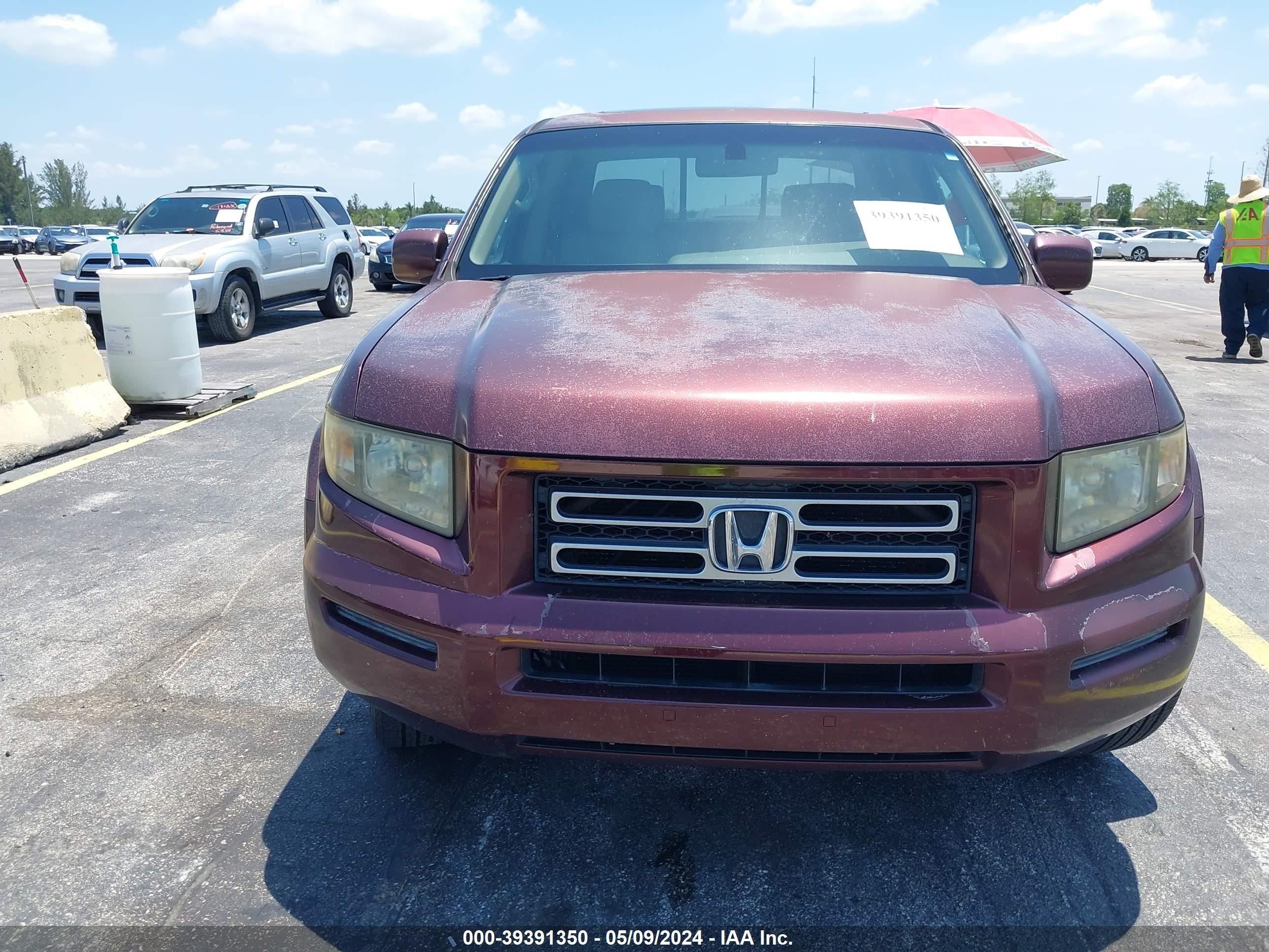 Photo 5 VIN: 2HJYK16517H511353 - HONDA RIDGELINE 