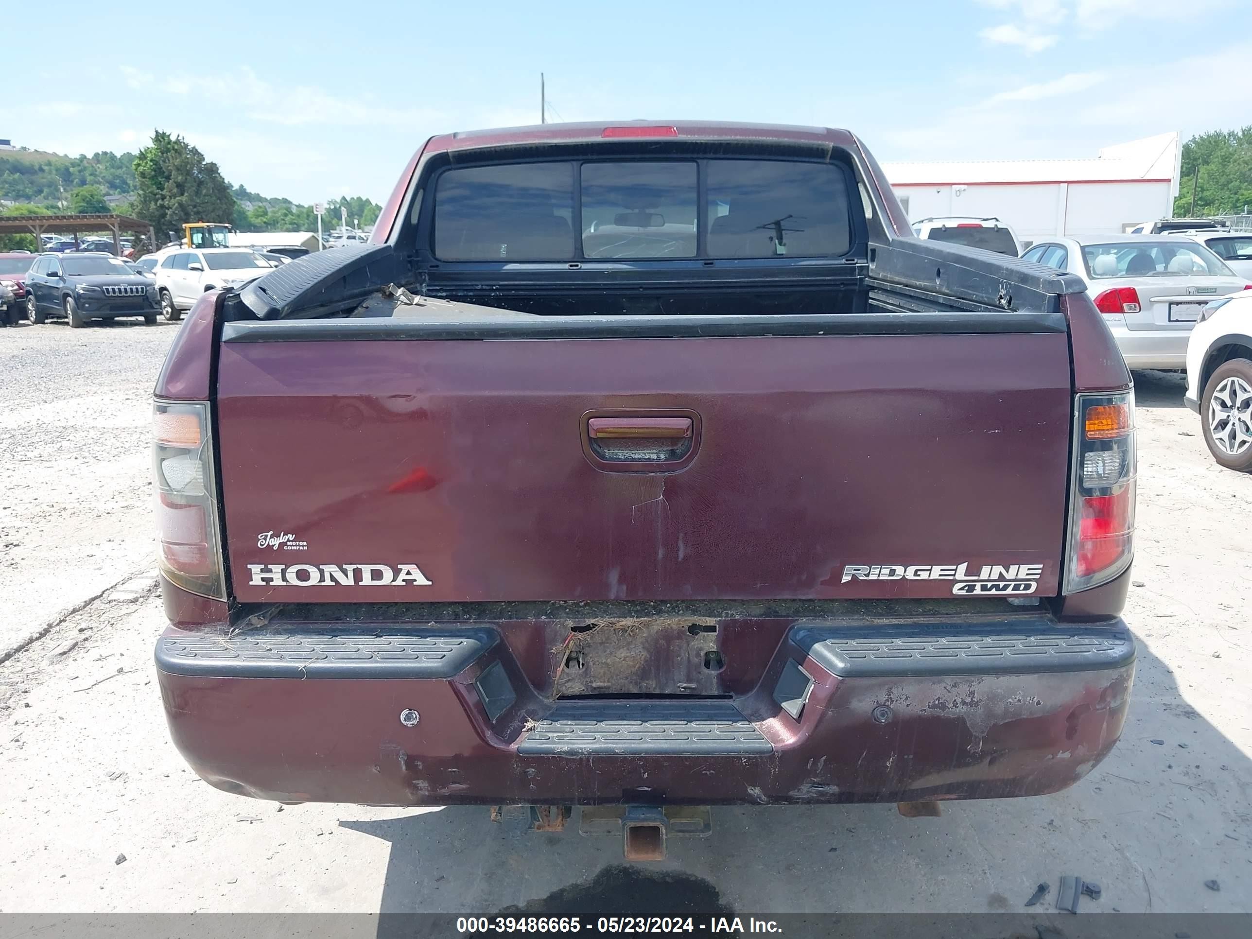 Photo 15 VIN: 2HJYK16517H527410 - HONDA RIDGELINE 