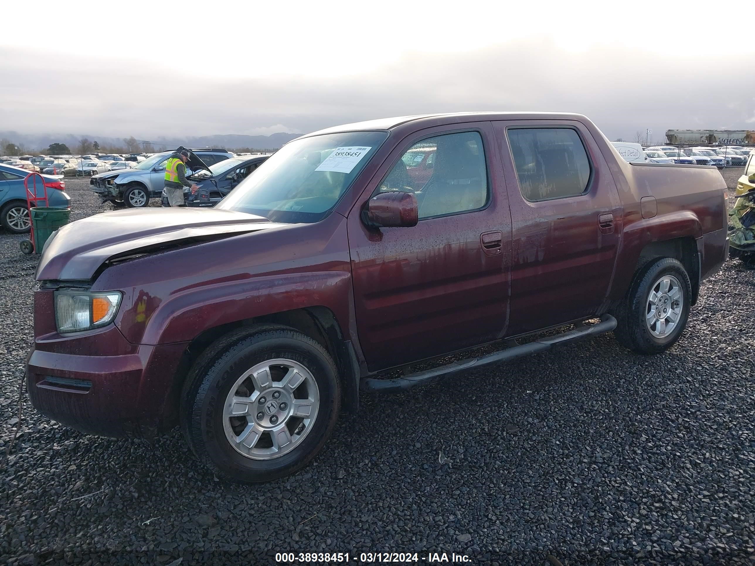 Photo 1 VIN: 2HJYK16518H507255 - HONDA RIDGELINE 