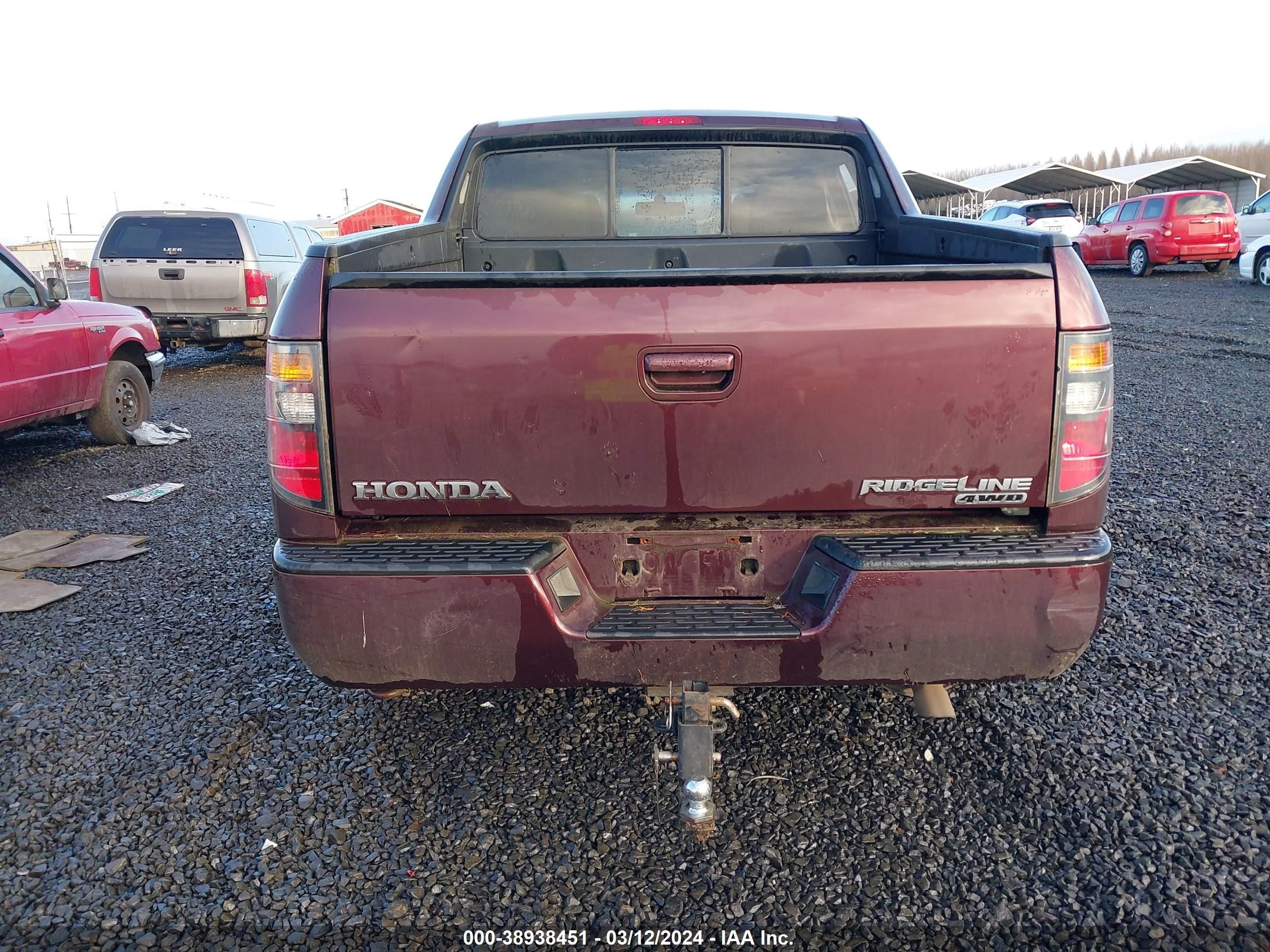 Photo 16 VIN: 2HJYK16518H507255 - HONDA RIDGELINE 