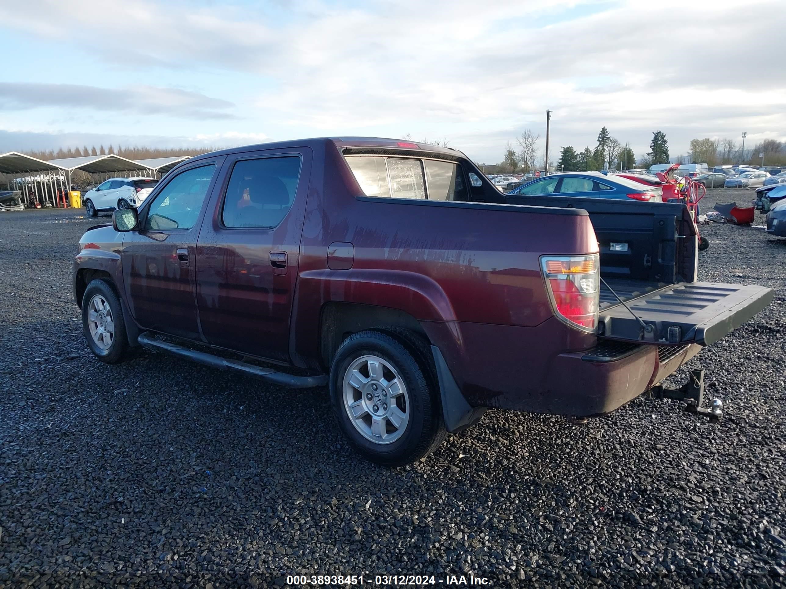 Photo 2 VIN: 2HJYK16518H507255 - HONDA RIDGELINE 