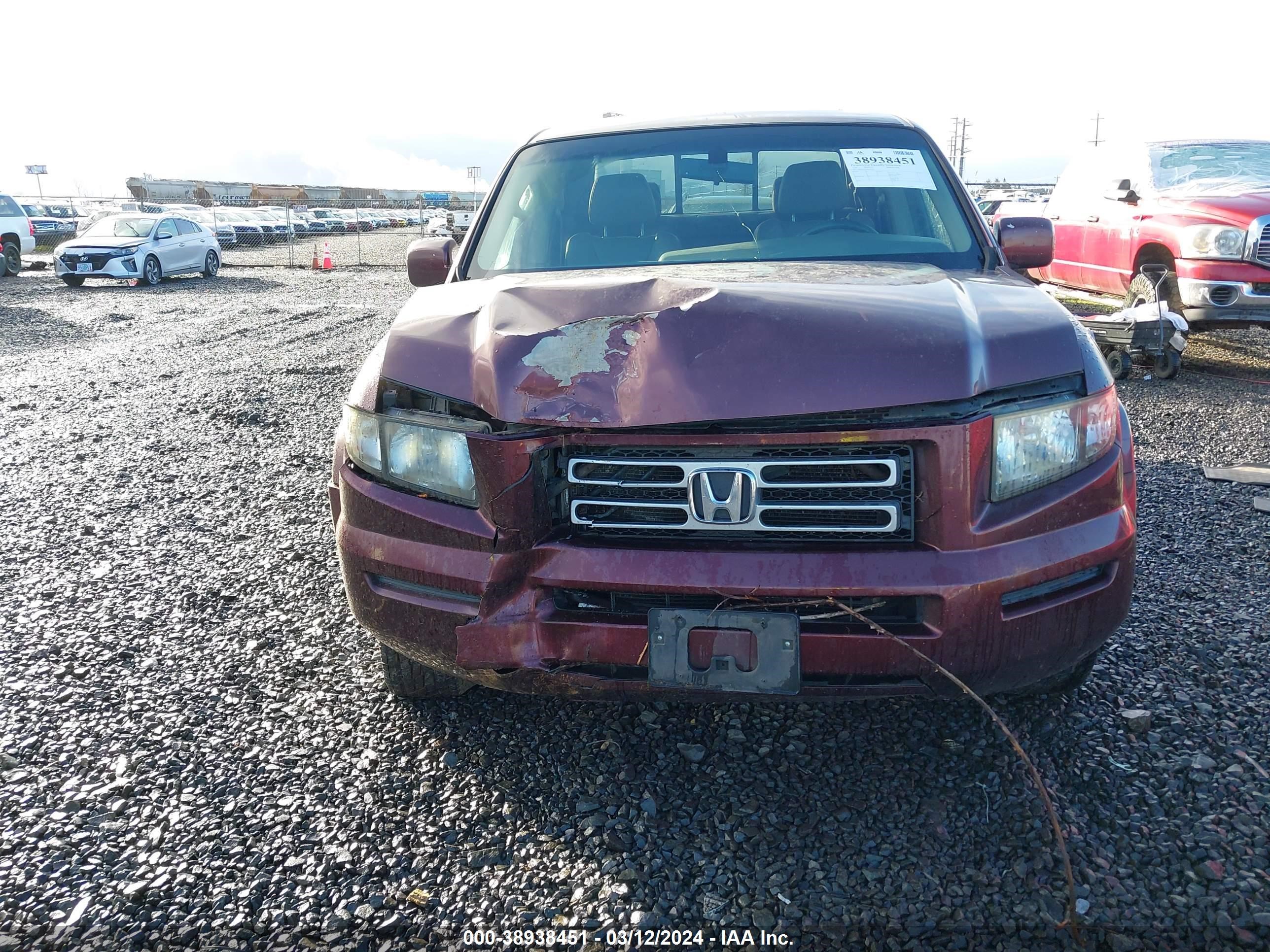 Photo 5 VIN: 2HJYK16518H507255 - HONDA RIDGELINE 