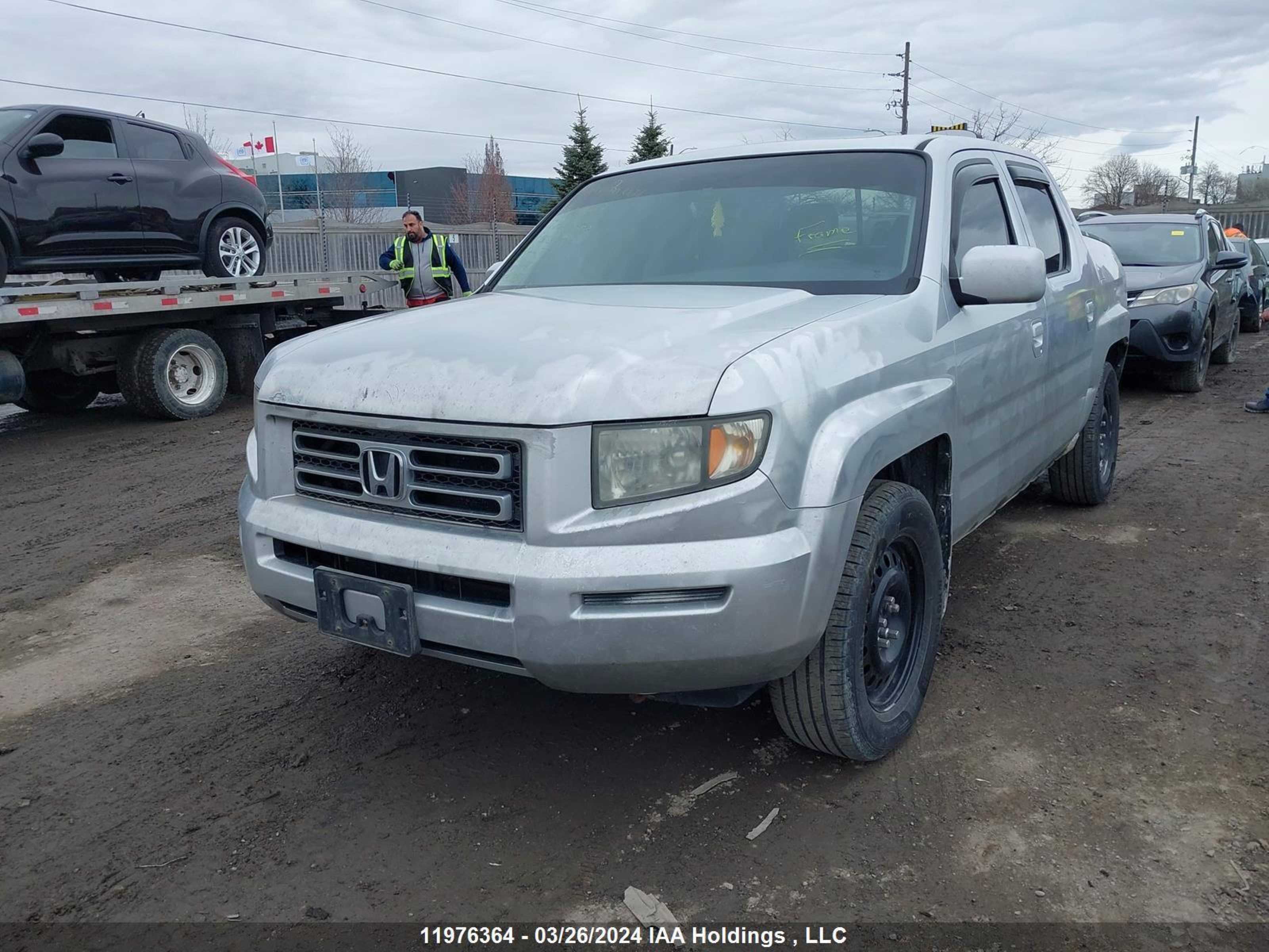 Photo 2 VIN: 2HJYK16527H003957 - HONDA RIDGELINE 