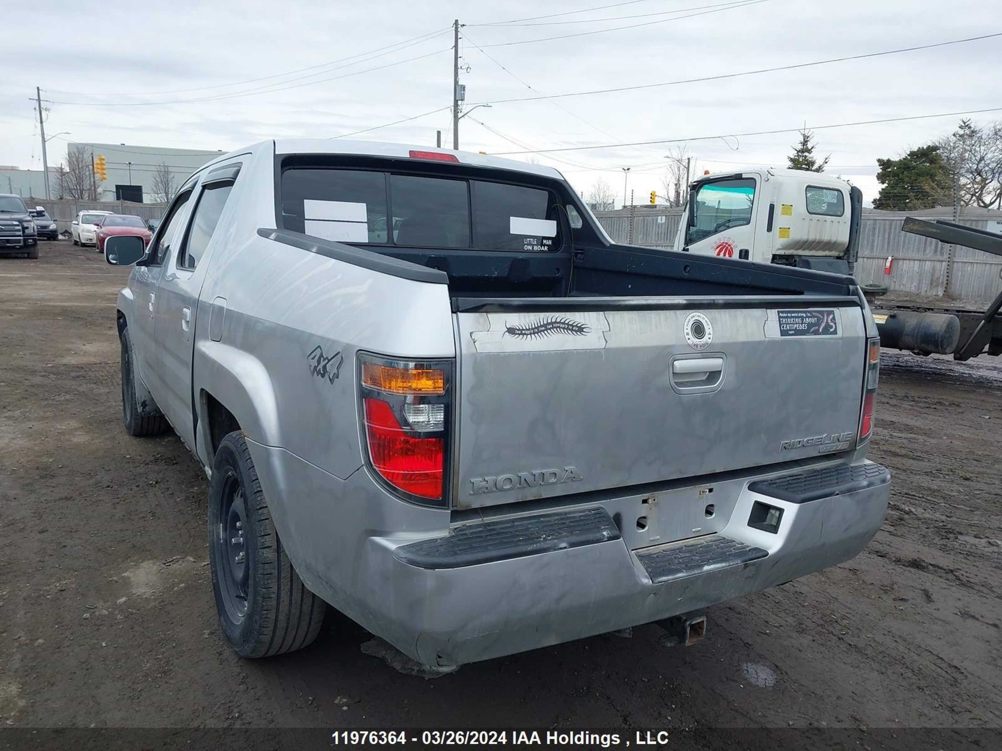 Photo 3 VIN: 2HJYK16527H003957 - HONDA RIDGELINE 