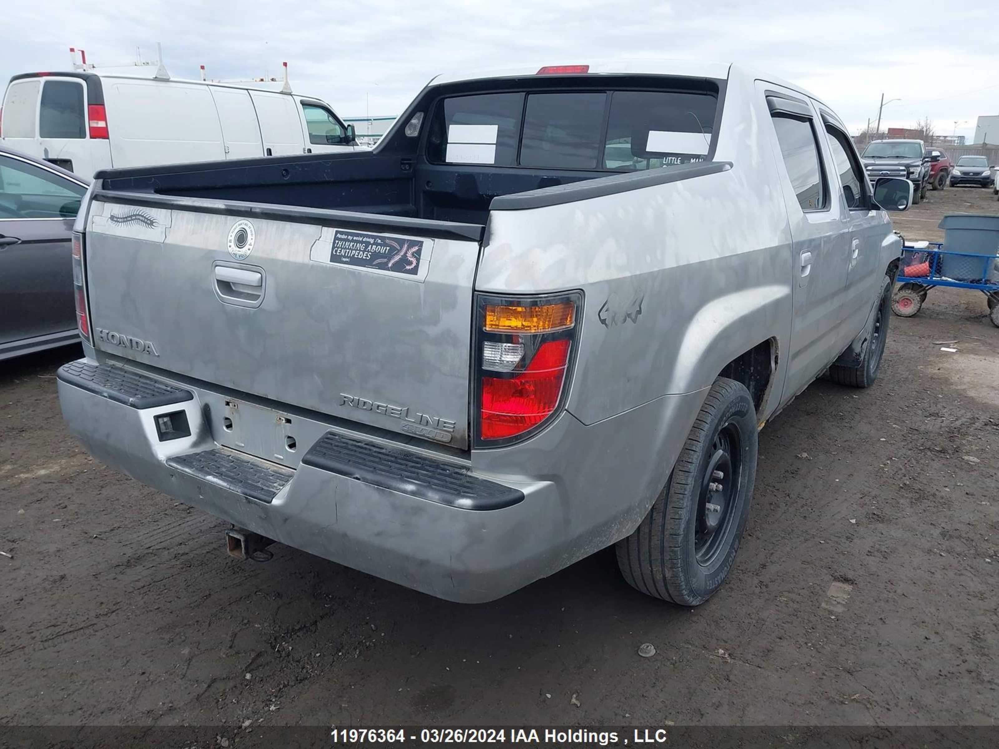 Photo 4 VIN: 2HJYK16527H003957 - HONDA RIDGELINE 