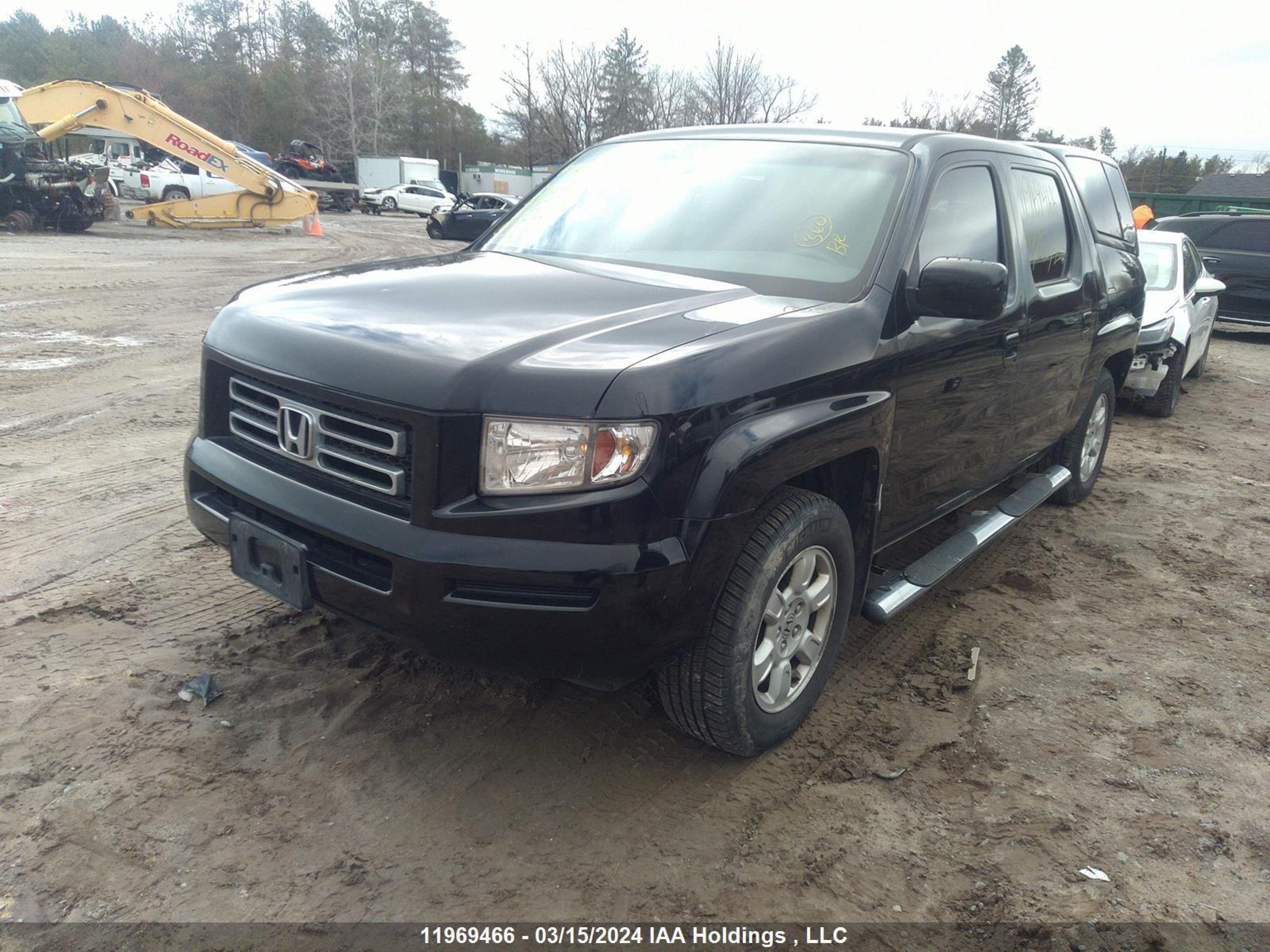 Photo 2 VIN: 2HJYK16537H001442 - HONDA RIDGELINE 