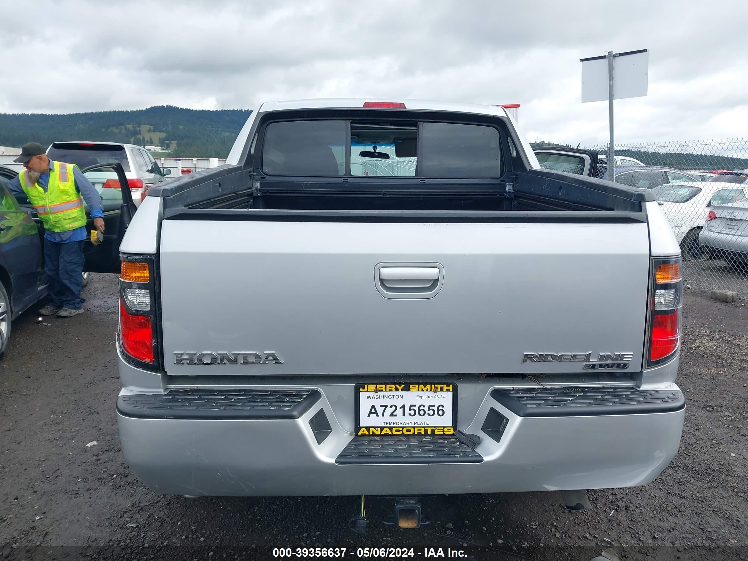 Photo 16 VIN: 2HJYK16537H538487 - HONDA RIDGELINE 