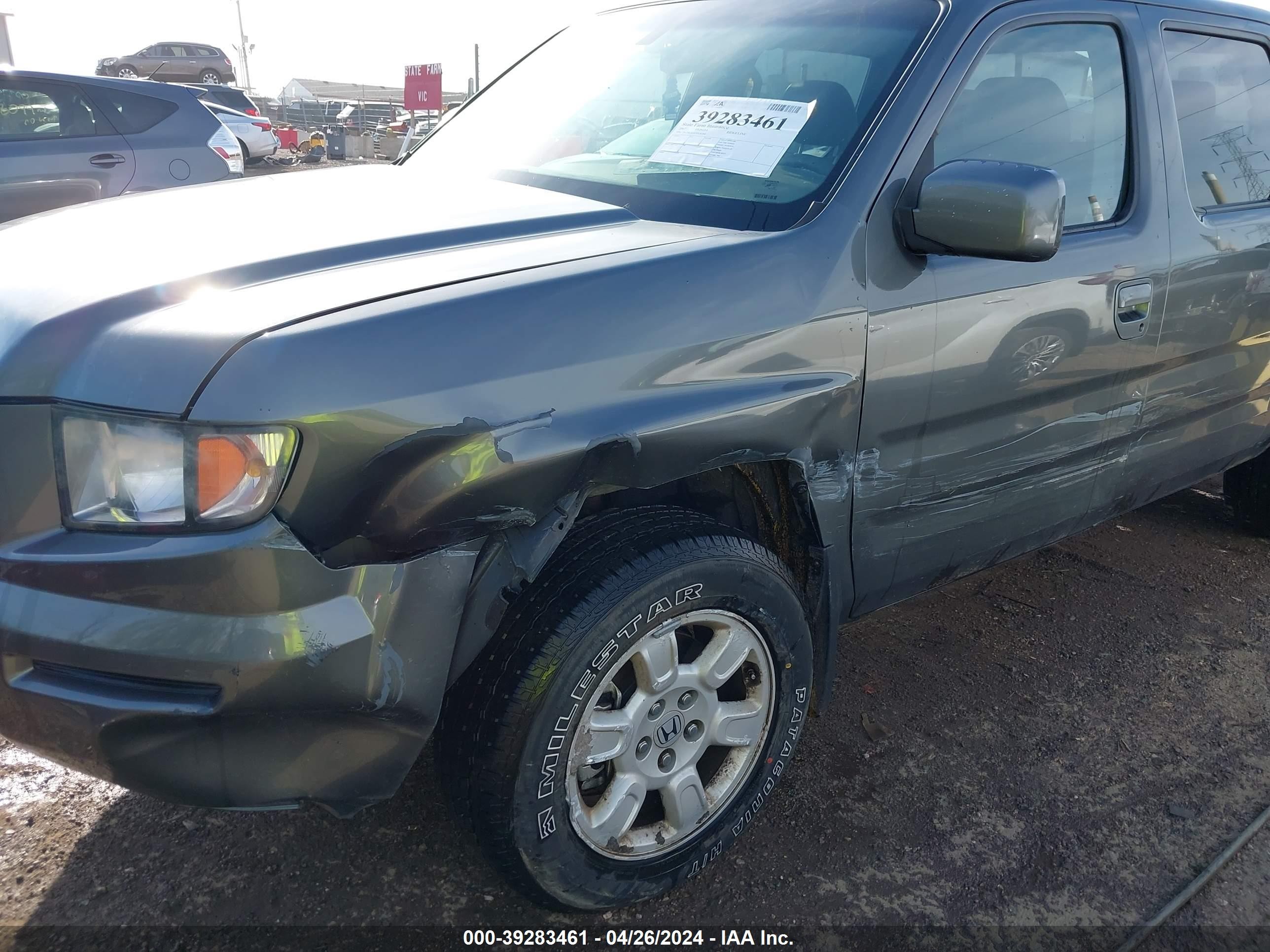 Photo 5 VIN: 2HJYK16547H536764 - HONDA RIDGELINE 