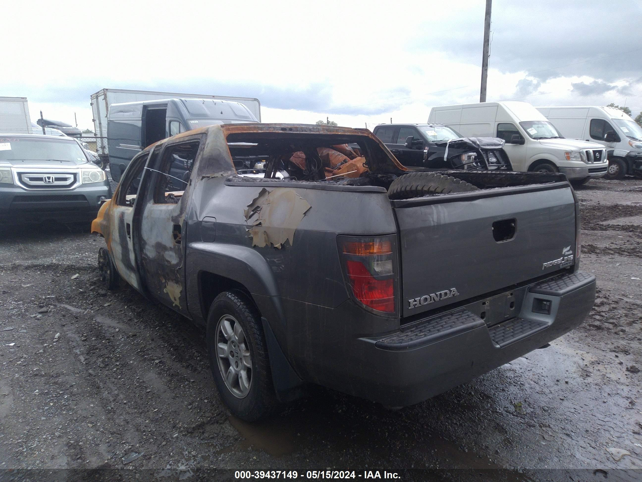 Photo 2 VIN: 2HJYK16557H503336 - HONDA RIDGELINE 