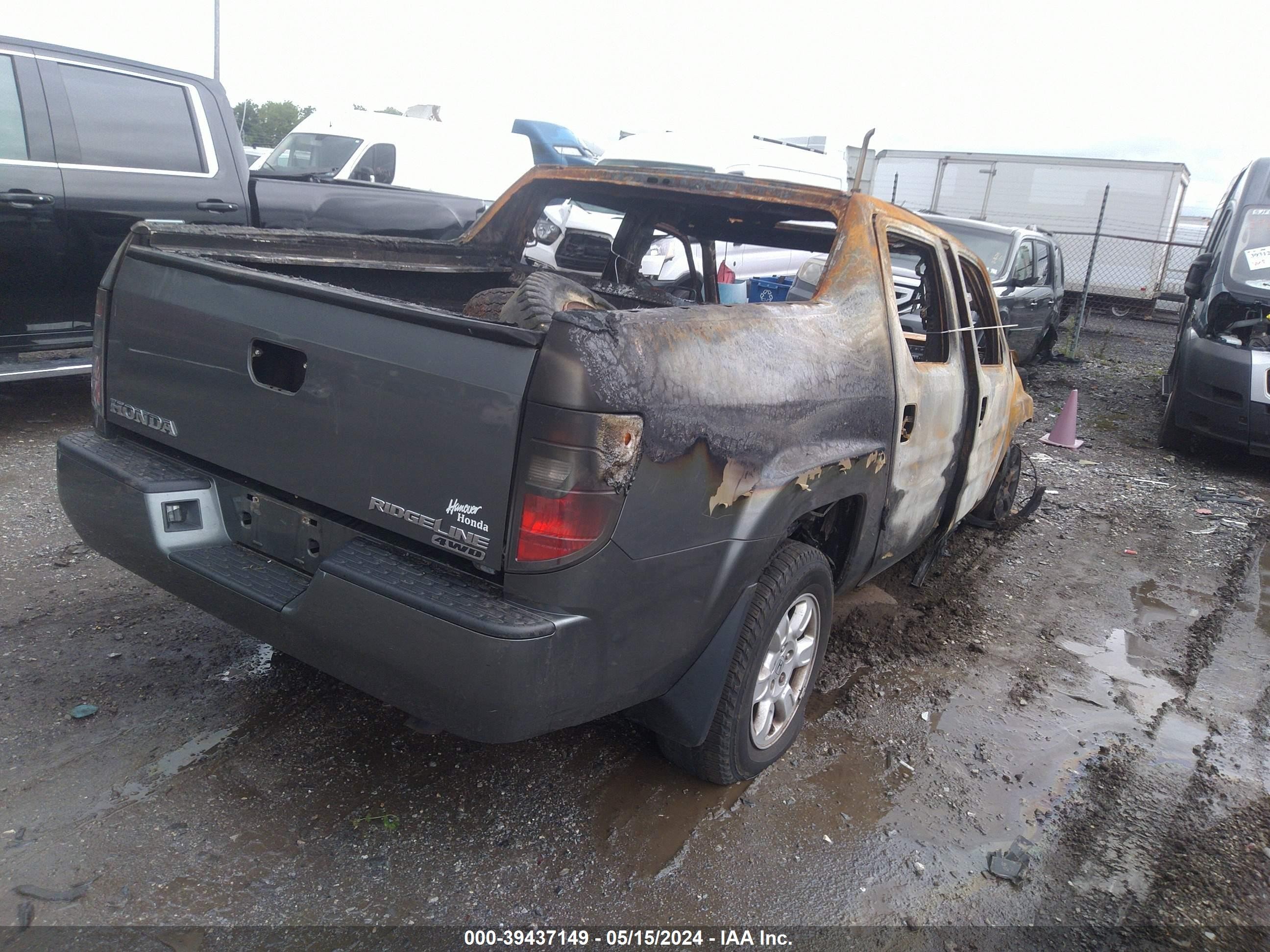 Photo 3 VIN: 2HJYK16557H503336 - HONDA RIDGELINE 