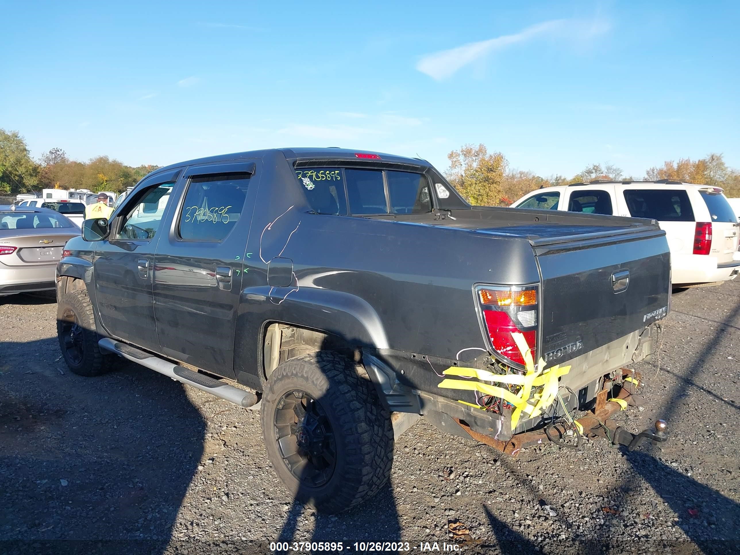 Photo 2 VIN: 2HJYK16567H525264 - HONDA RIDGELINE 