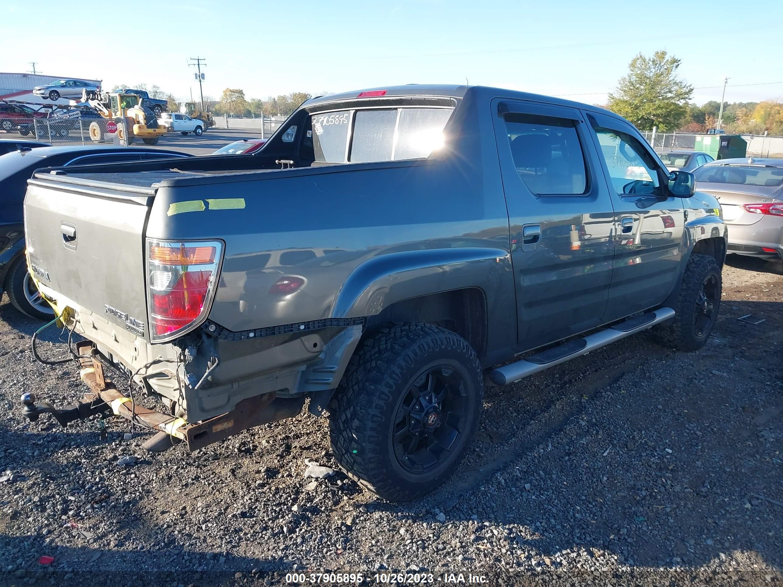 Photo 3 VIN: 2HJYK16567H525264 - HONDA RIDGELINE 