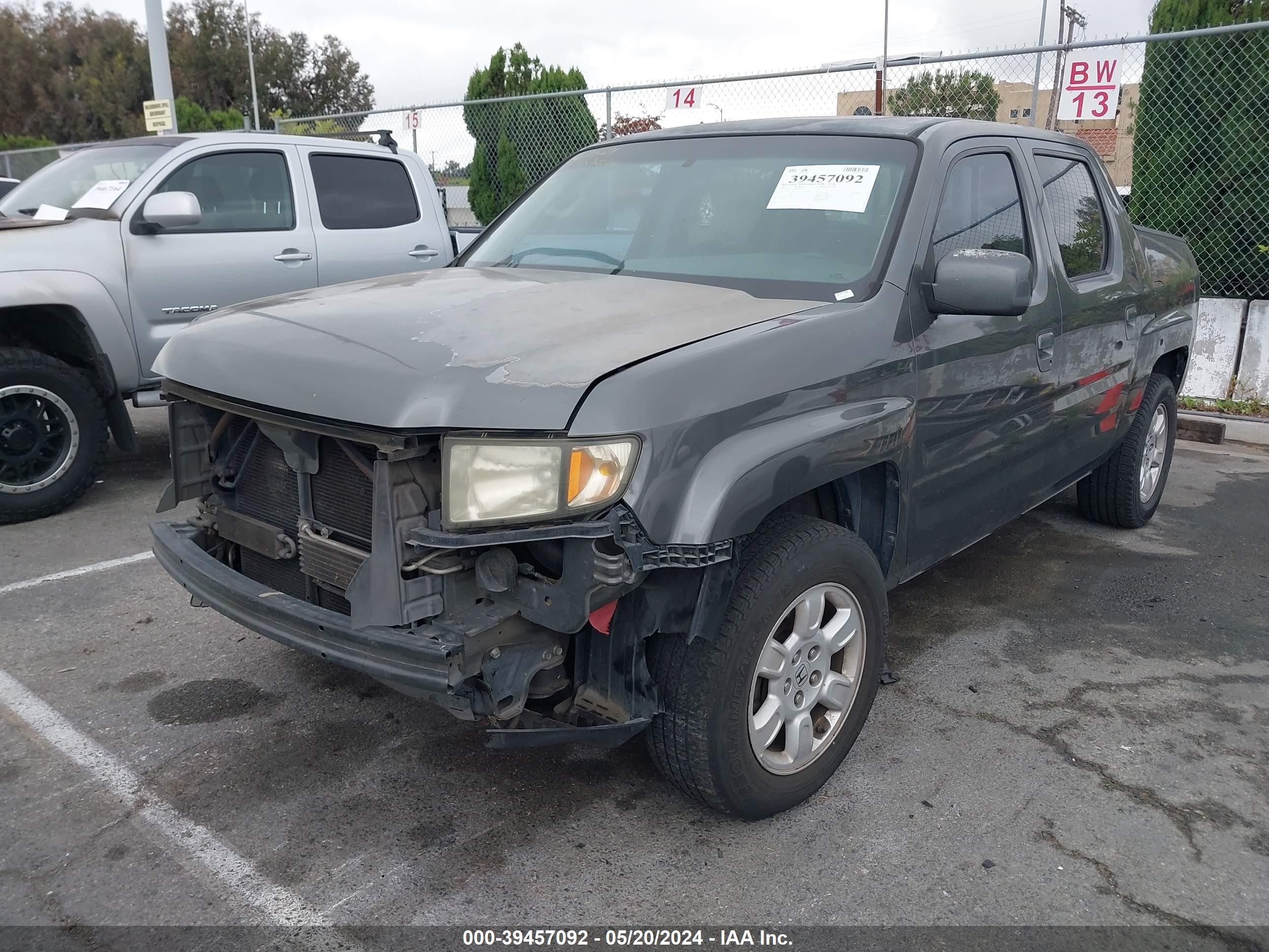 Photo 1 VIN: 2HJYK16567H526253 - HONDA RIDGELINE 