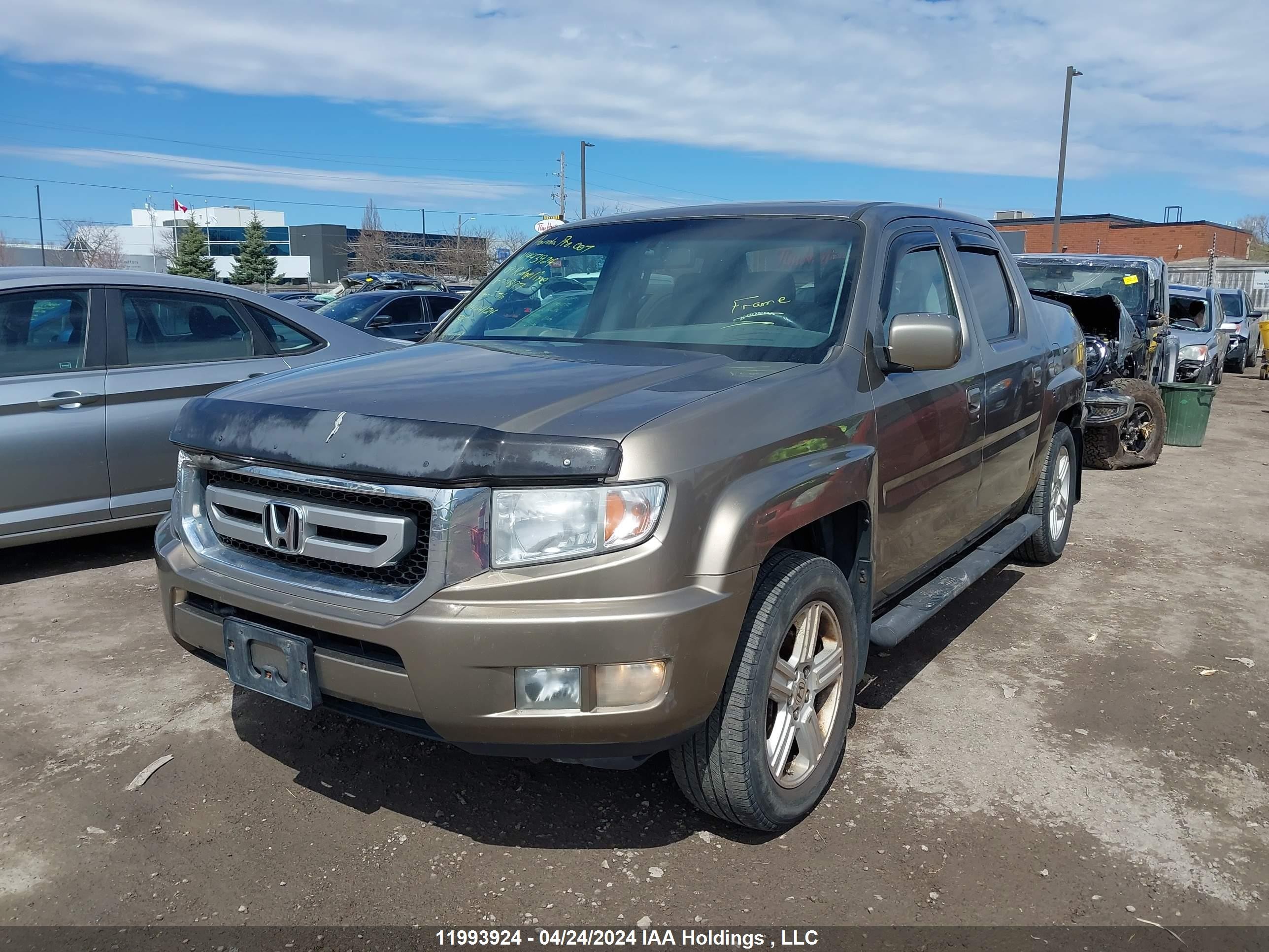 Photo 2 VIN: 2HJYK16579H001897 - HONDA RIDGELINE 