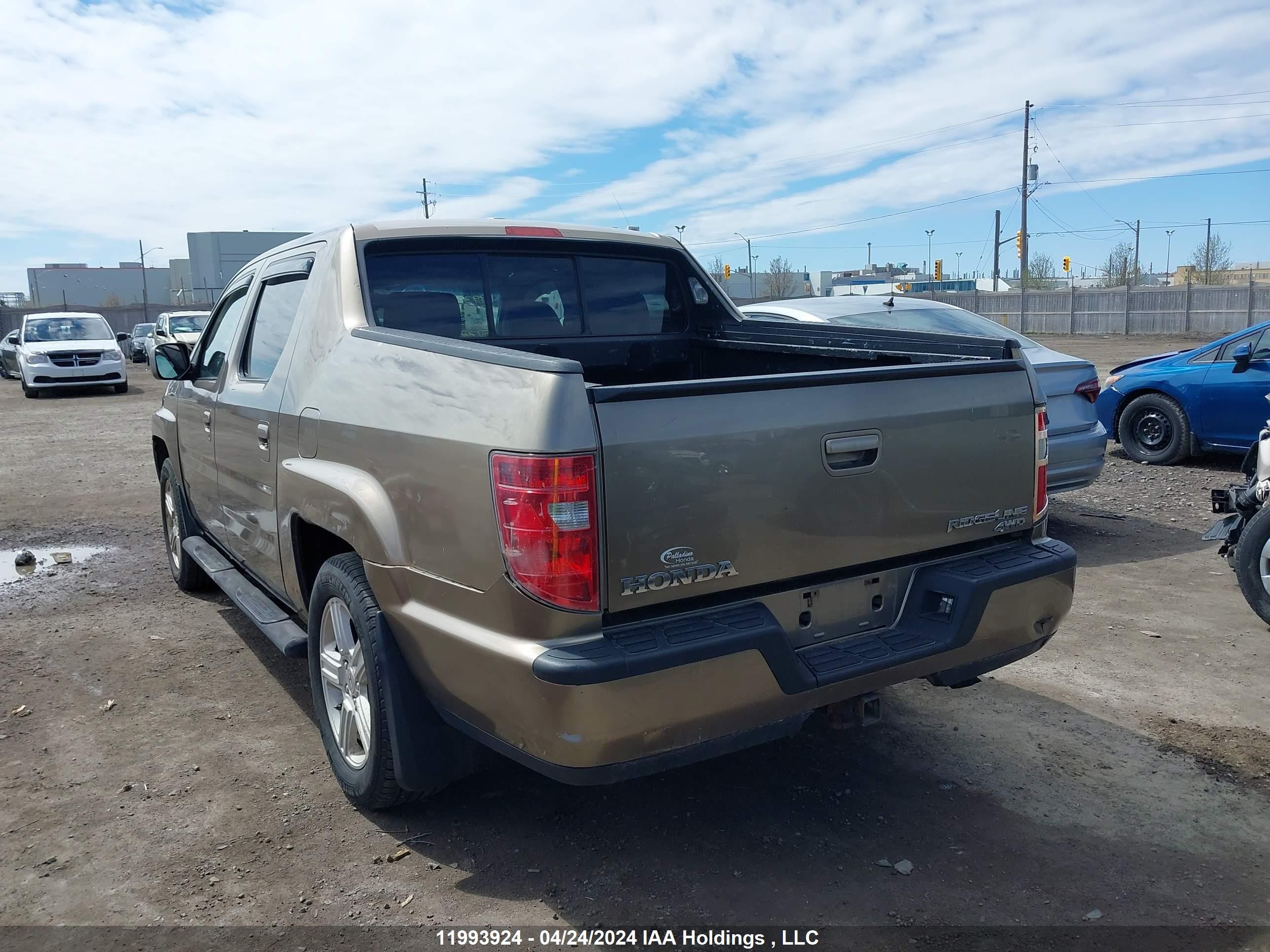 Photo 3 VIN: 2HJYK16579H001897 - HONDA RIDGELINE 