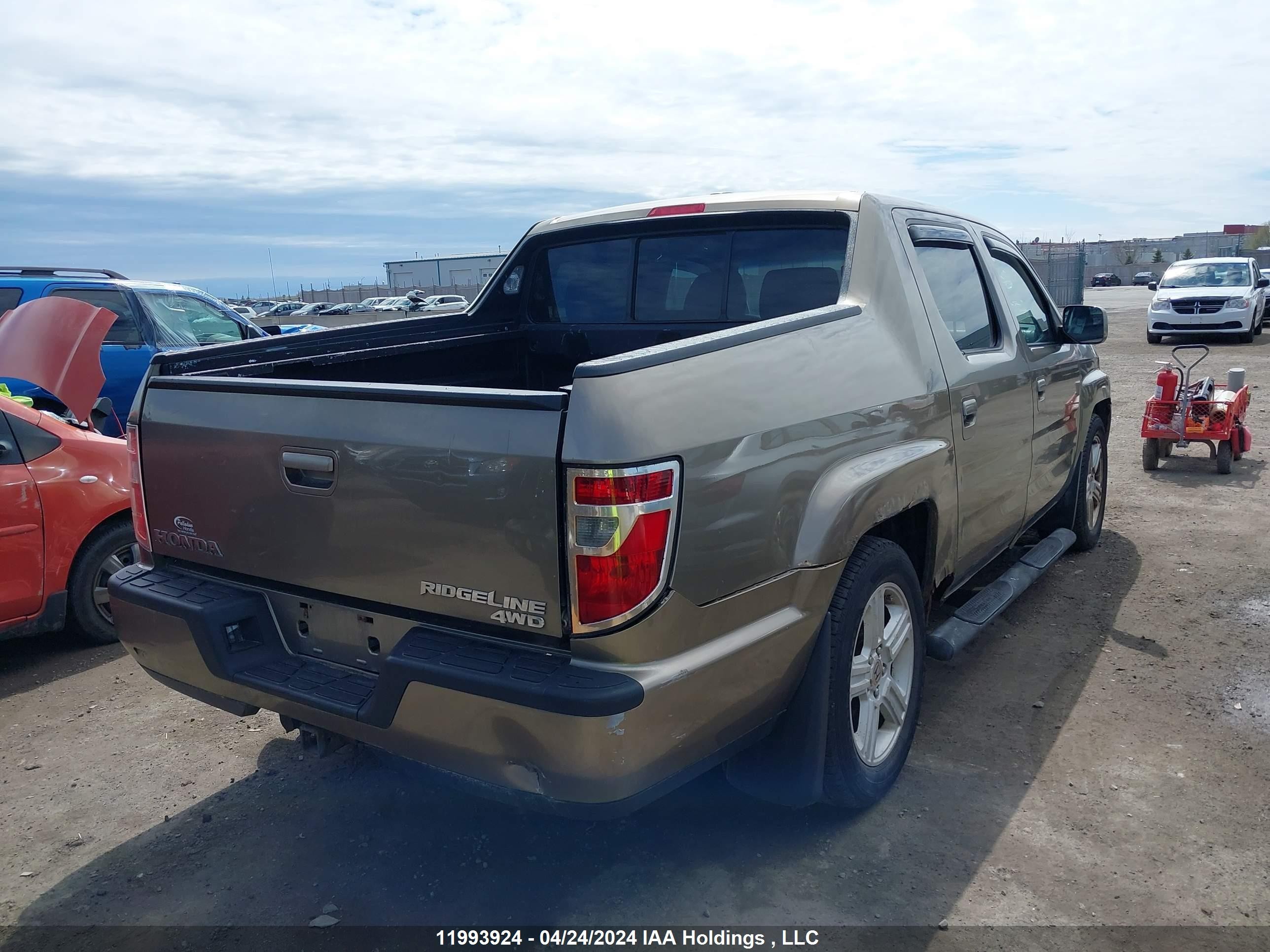 Photo 4 VIN: 2HJYK16579H001897 - HONDA RIDGELINE 