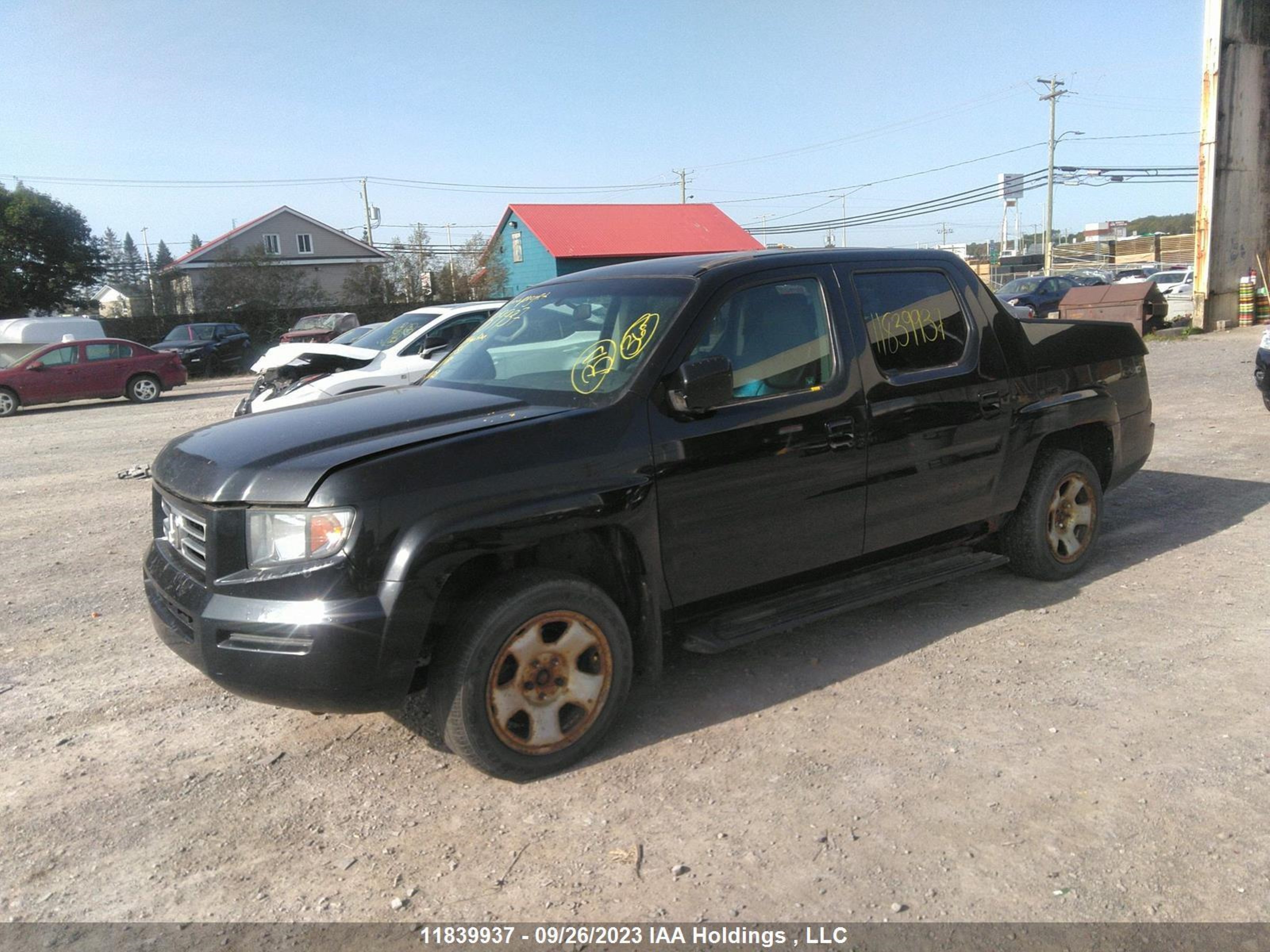 Photo 2 VIN: 2HJYK16587H001758 - HONDA RIDGELINE 