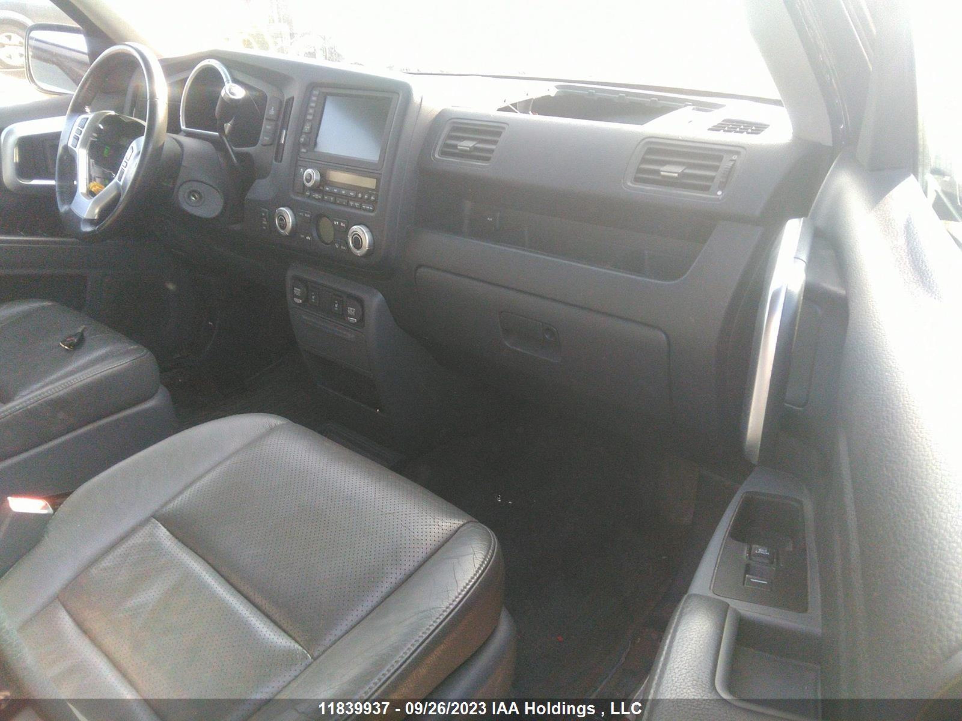 Photo 5 VIN: 2HJYK16587H001758 - HONDA RIDGELINE 