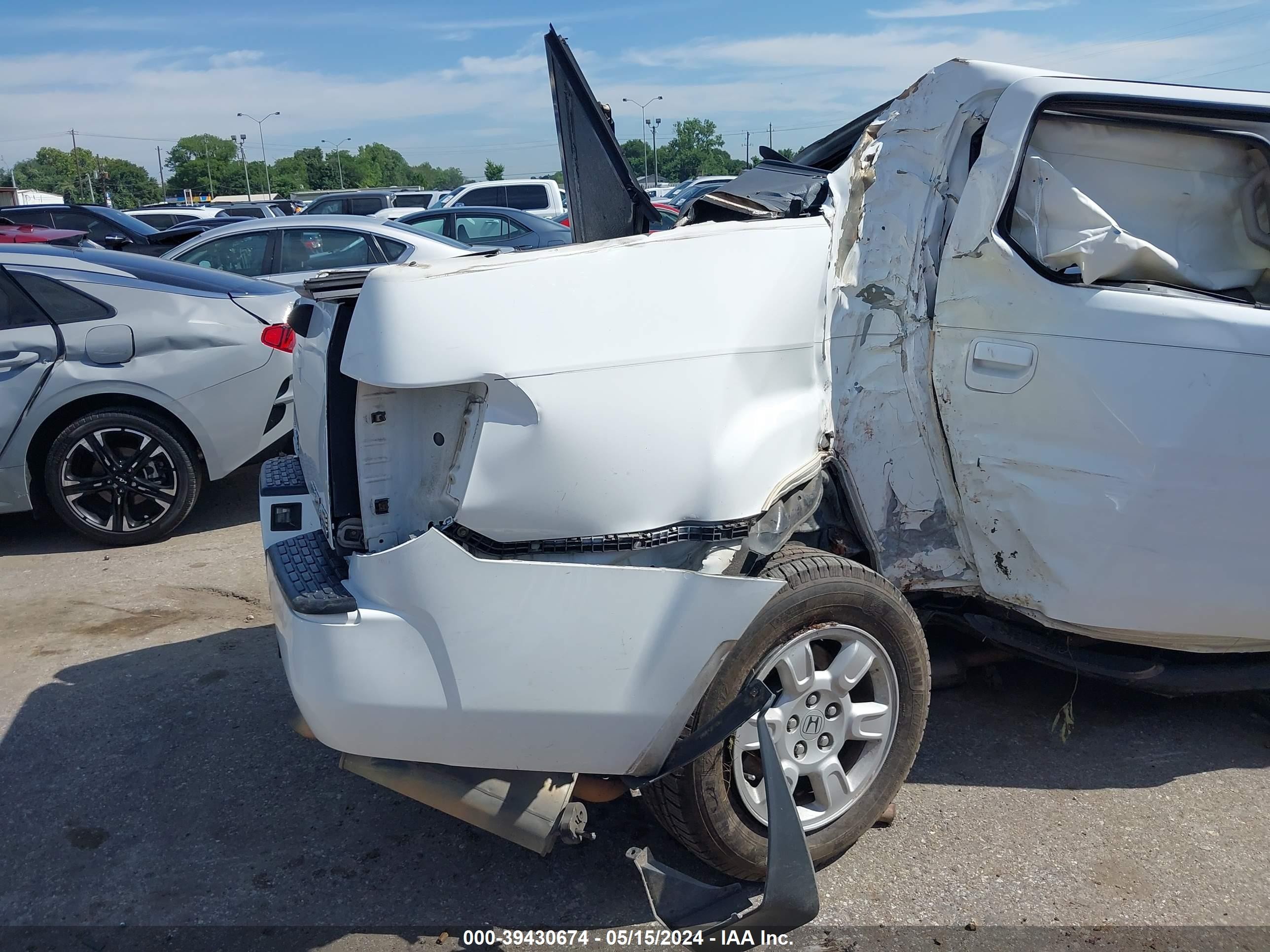 Photo 12 VIN: 2HJYK16587H540557 - HONDA RIDGELINE 