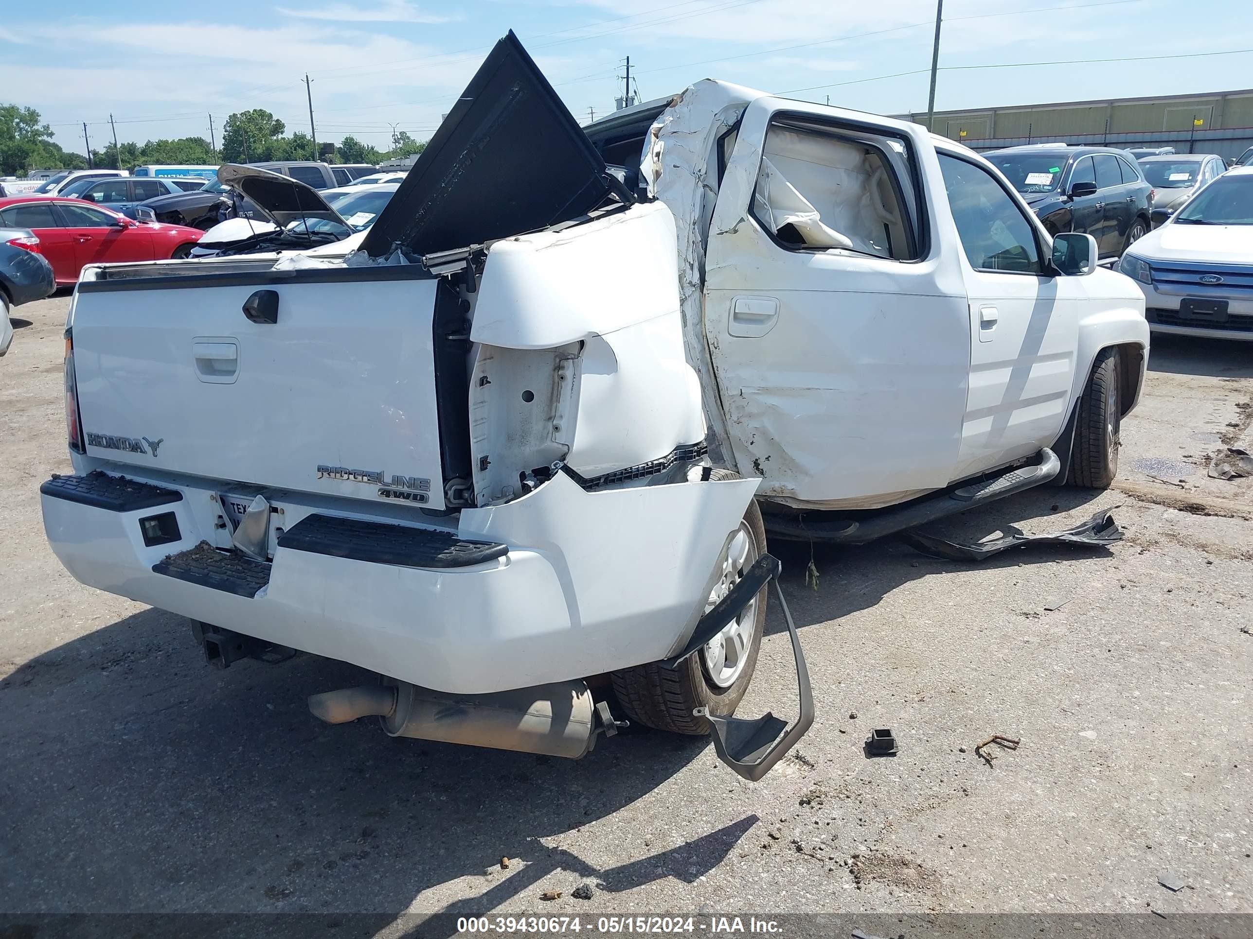 Photo 3 VIN: 2HJYK16587H540557 - HONDA RIDGELINE 