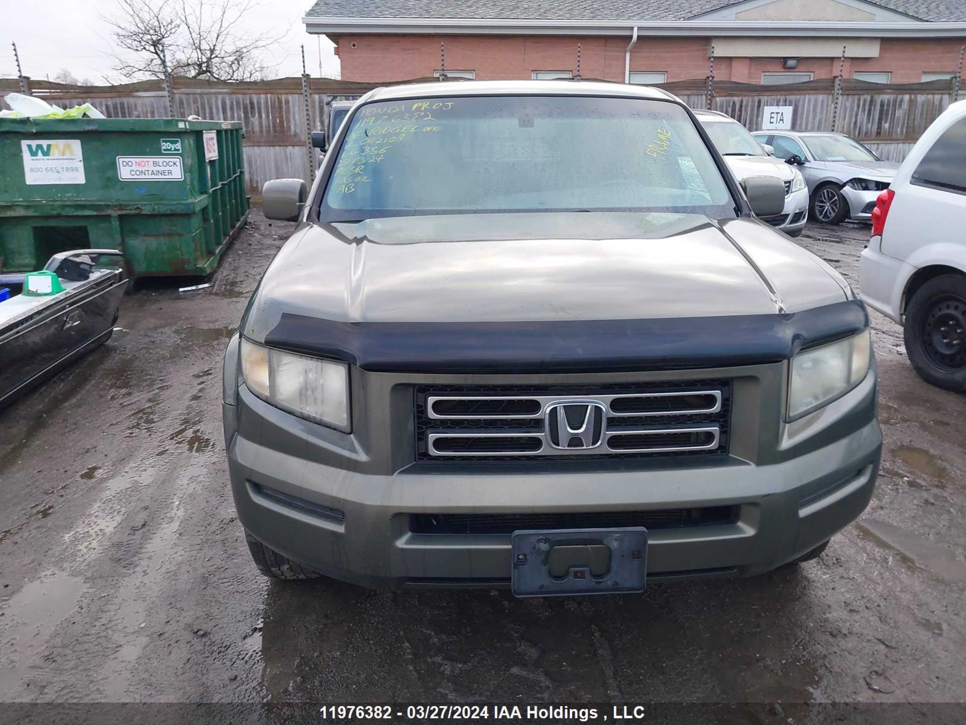 Photo 12 VIN: 2HJYK16596H002108 - HONDA RIDGELINE 