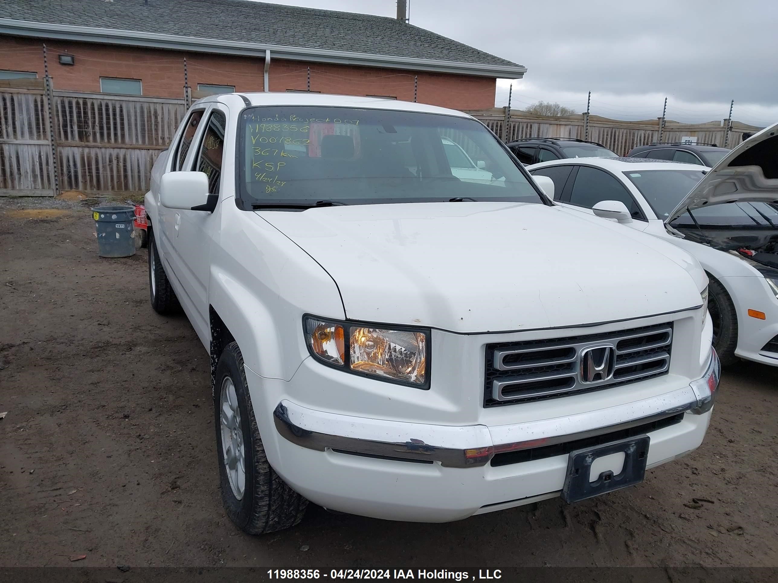 Photo 0 VIN: 2HJYK16596H004862 - HONDA RIDGELINE 