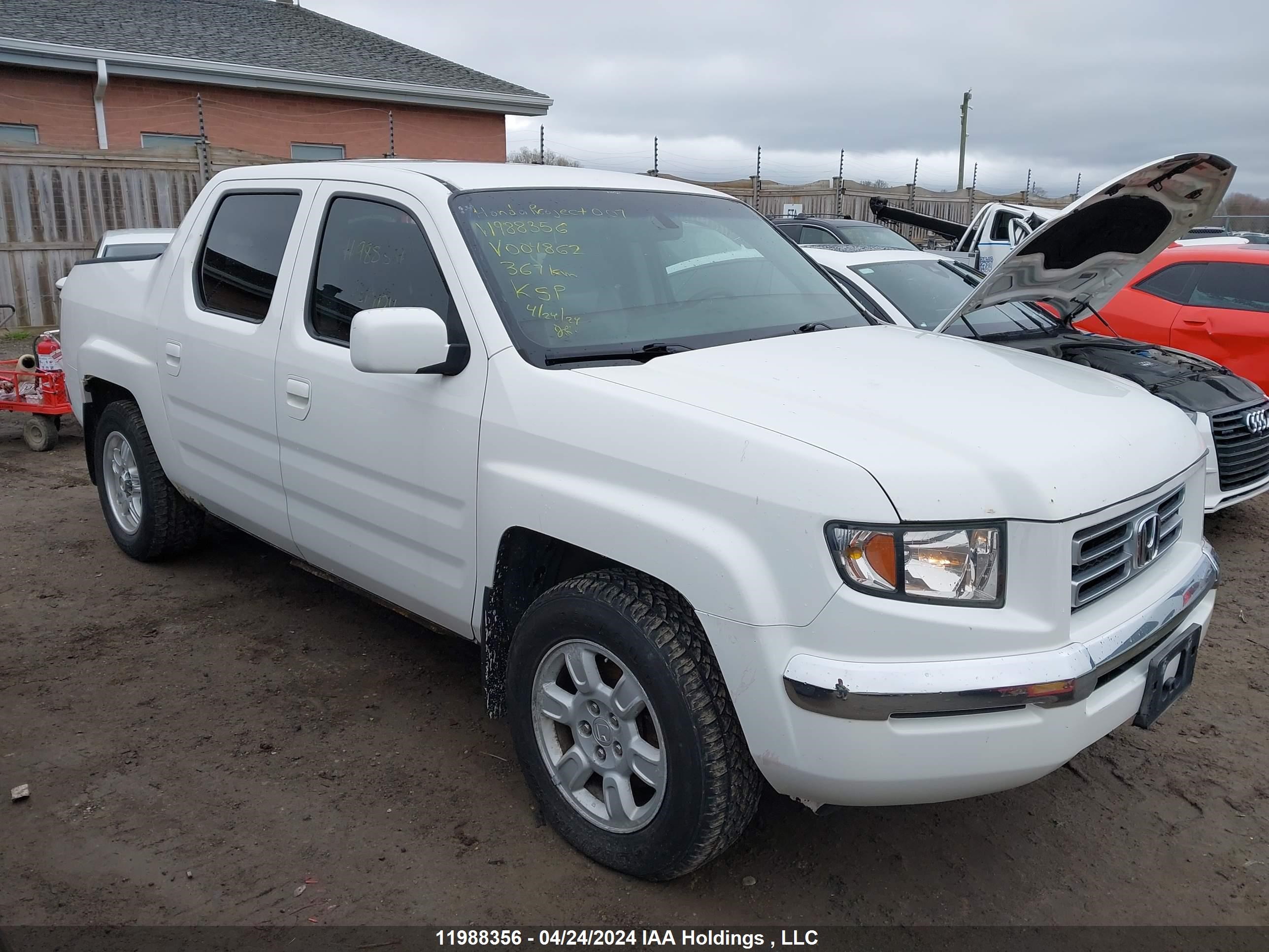 Photo 13 VIN: 2HJYK16596H004862 - HONDA RIDGELINE 