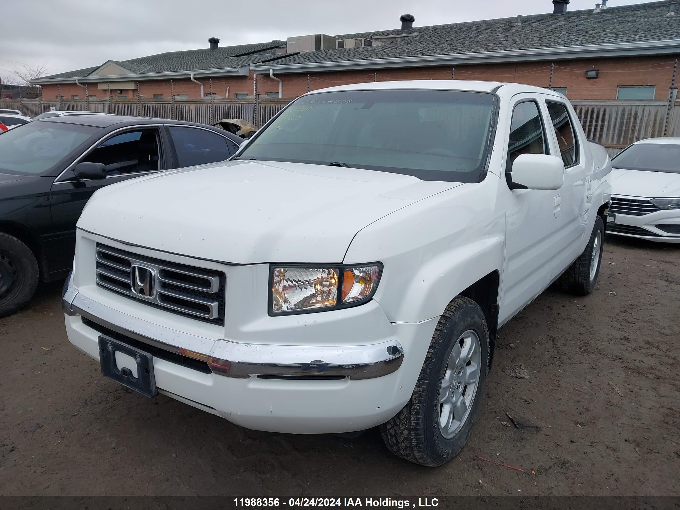 Photo 2 VIN: 2HJYK16596H004862 - HONDA RIDGELINE 