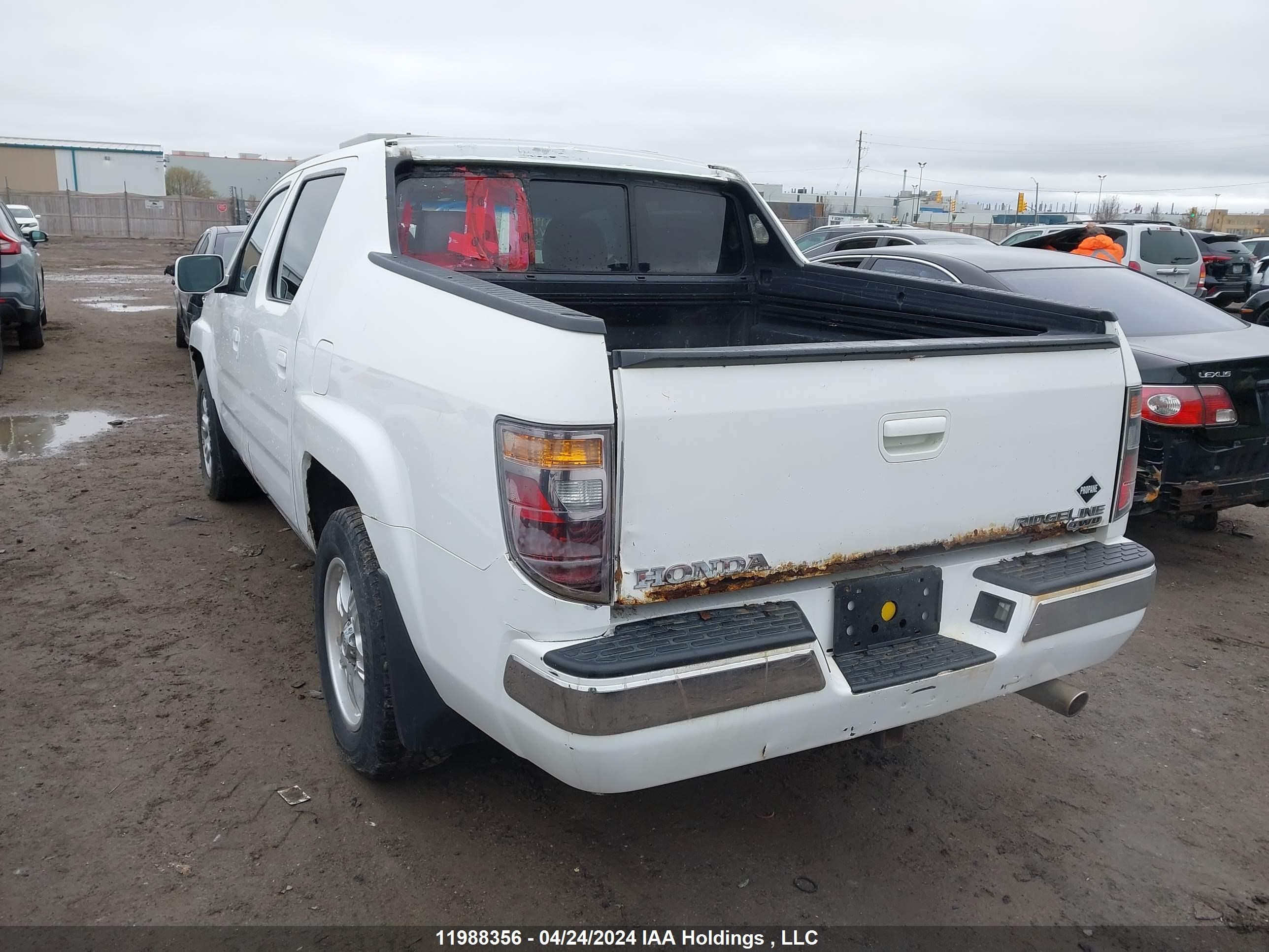 Photo 3 VIN: 2HJYK16596H004862 - HONDA RIDGELINE 