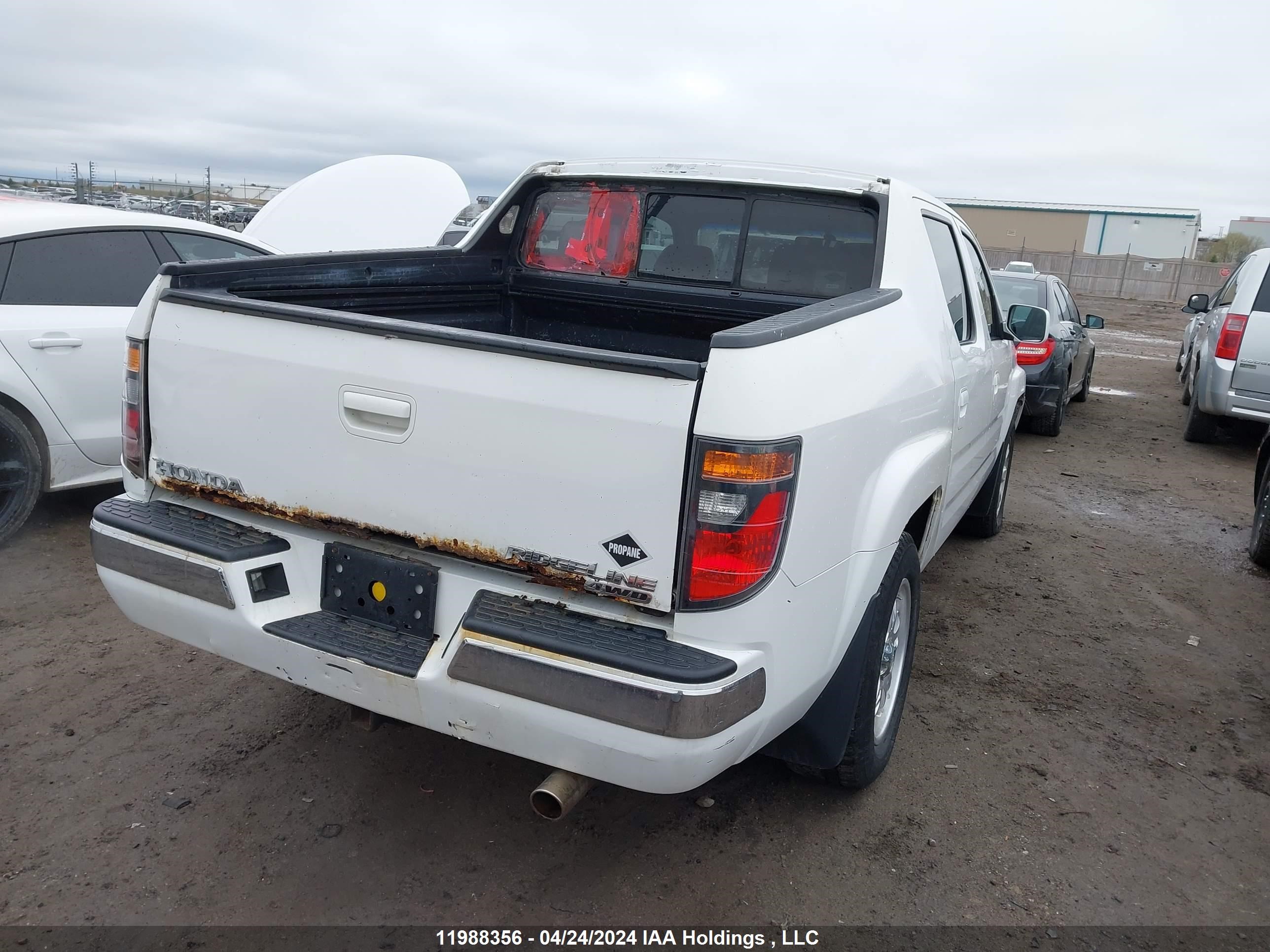 Photo 4 VIN: 2HJYK16596H004862 - HONDA RIDGELINE 