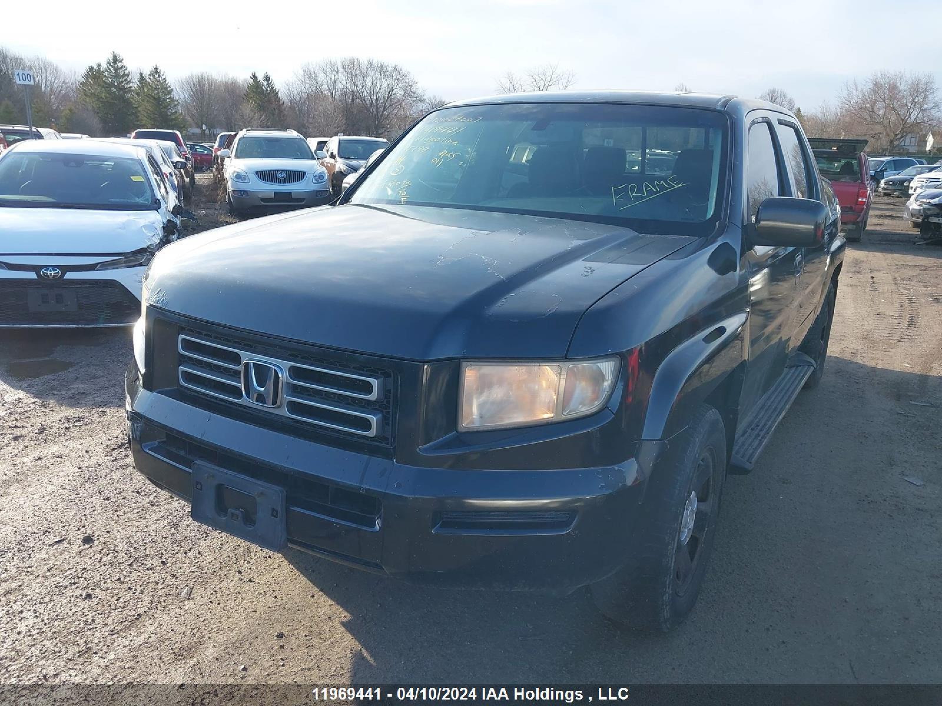 Photo 2 VIN: 2HJYK16596H005199 - HONDA RIDGELINE 