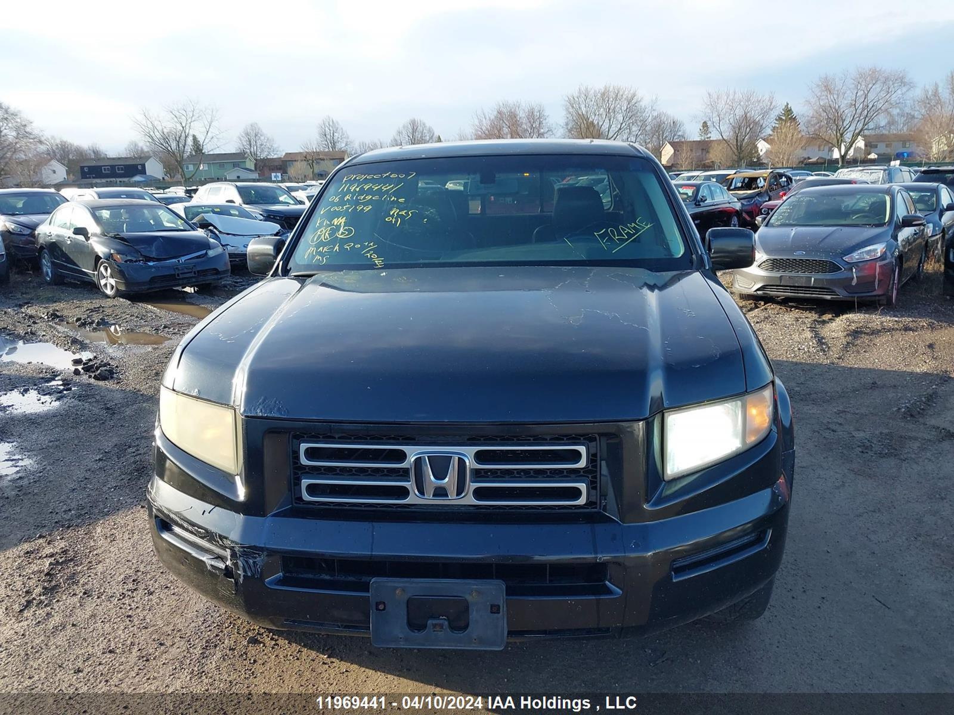 Photo 6 VIN: 2HJYK16596H005199 - HONDA RIDGELINE 