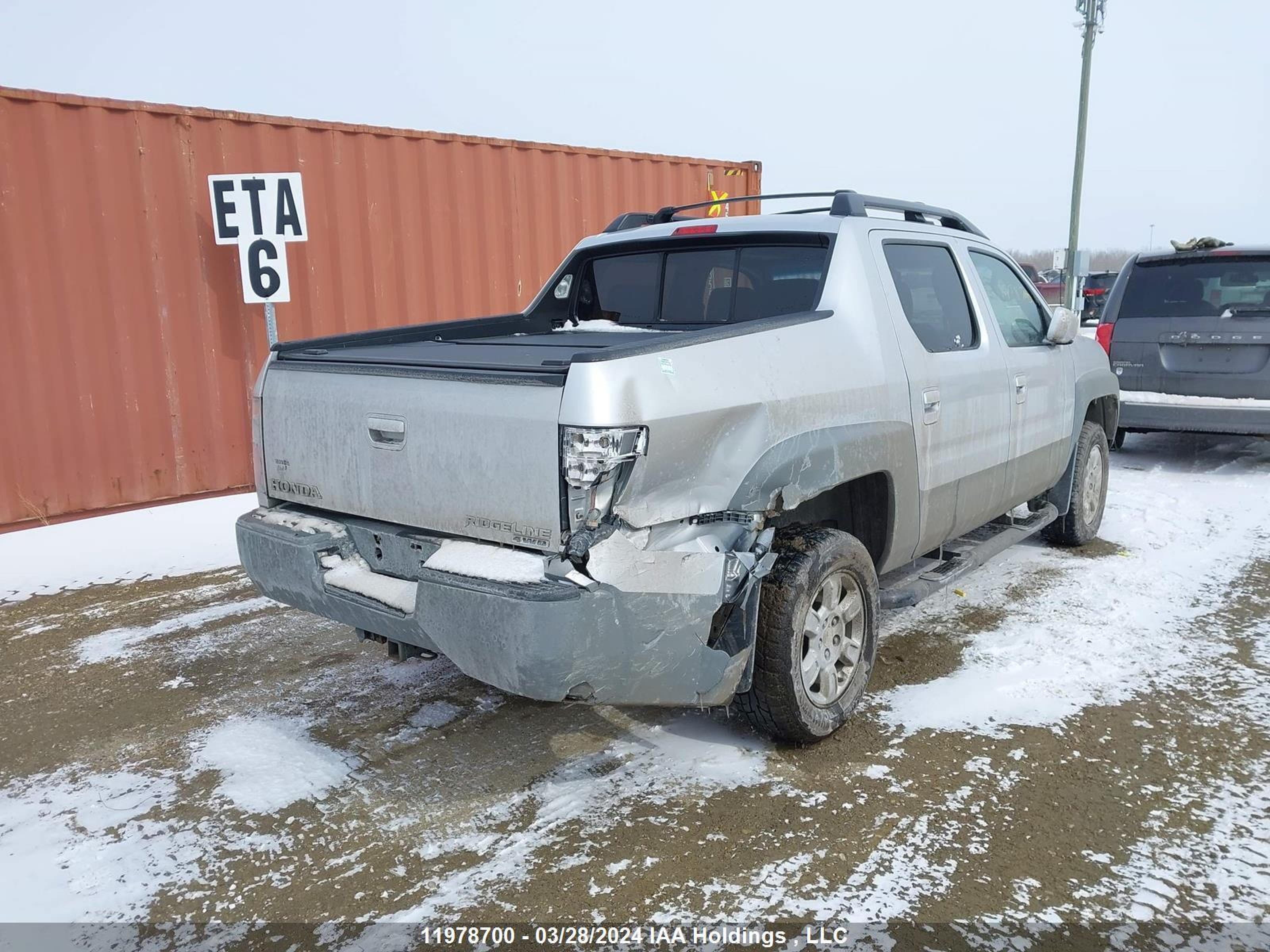 Photo 3 VIN: 2HJYK16597H000408 - HONDA RIDGELINE 