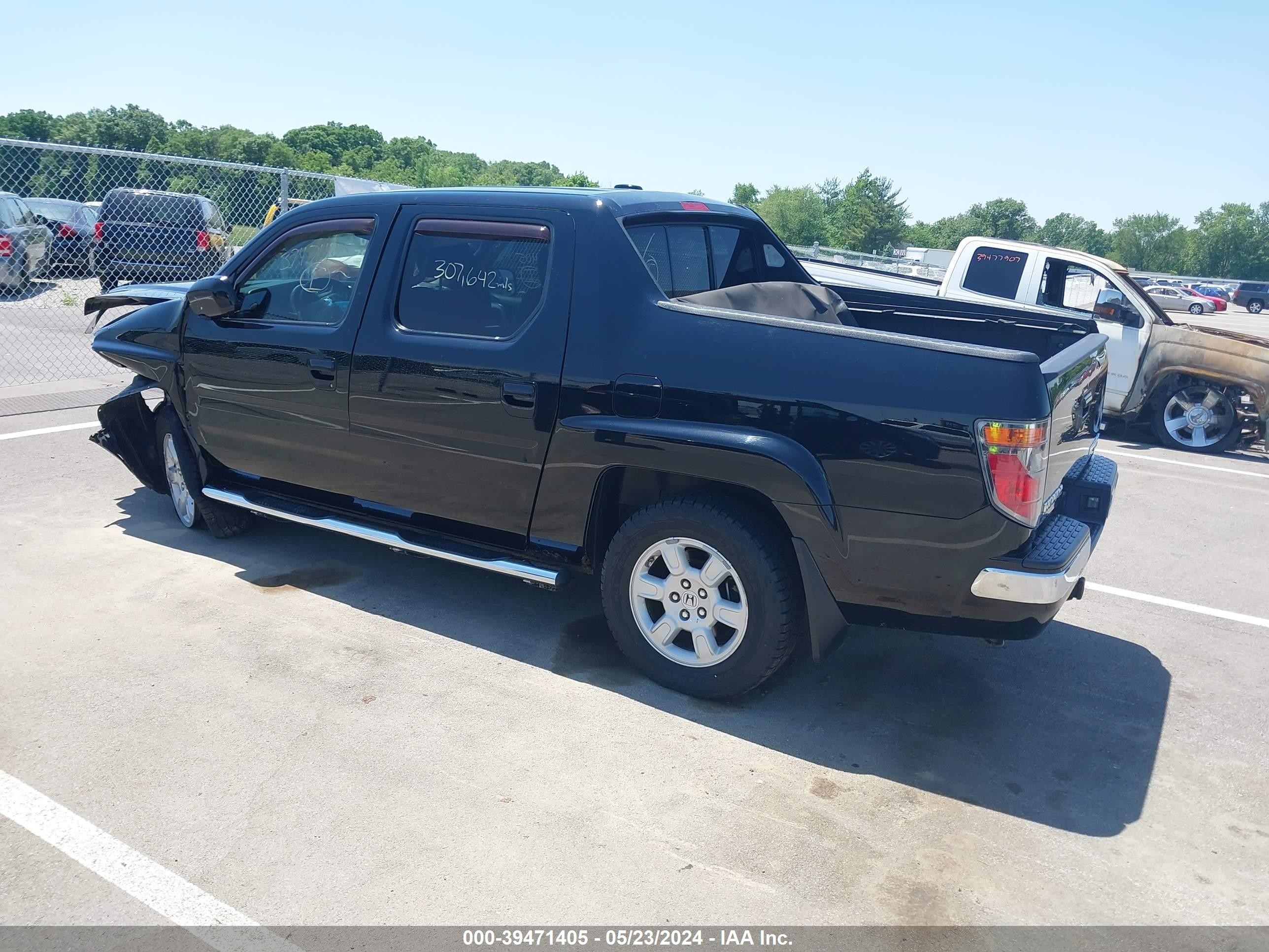 Photo 2 VIN: 2HJYK16597H549249 - HONDA RIDGELINE 