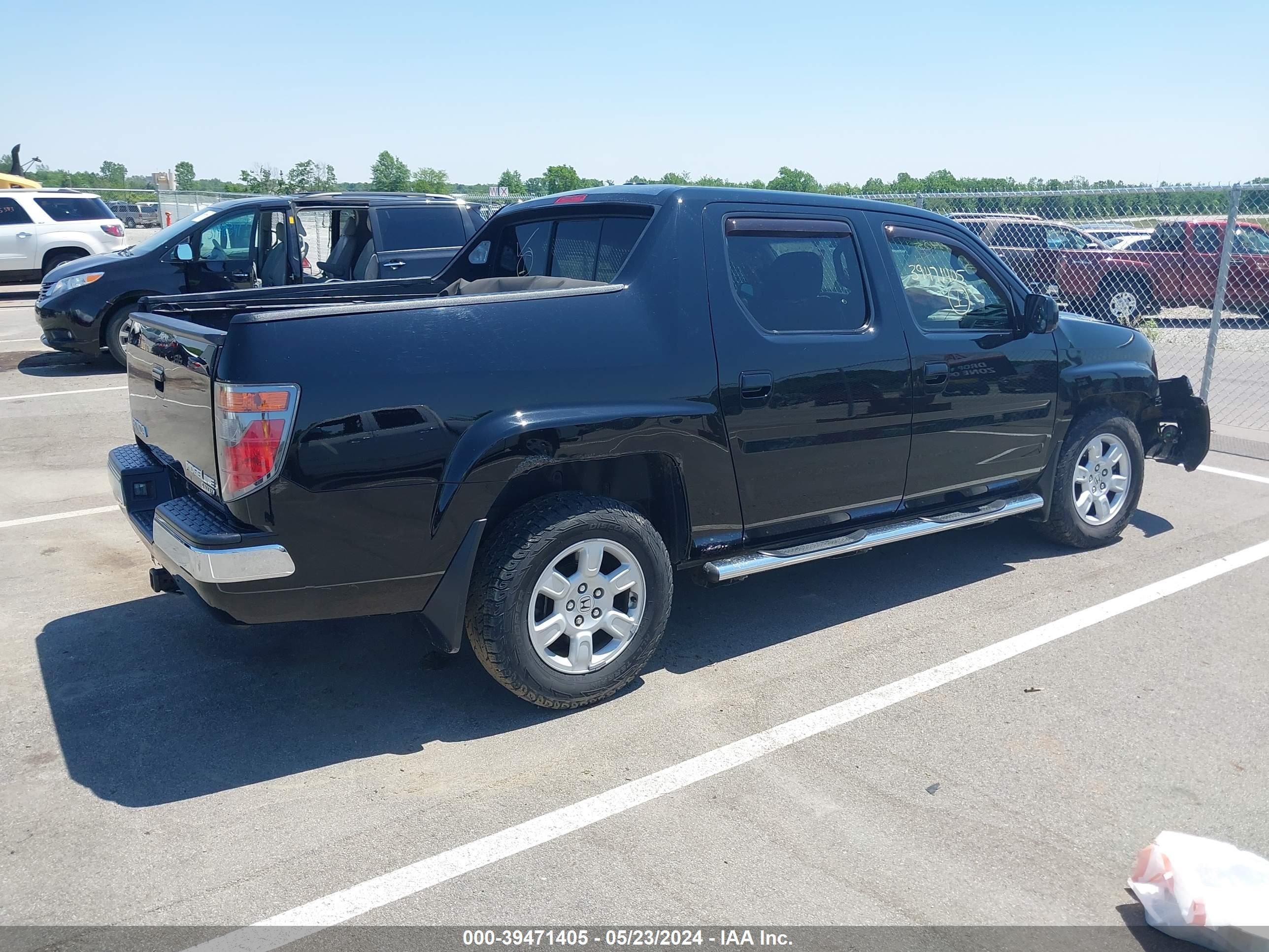 Photo 3 VIN: 2HJYK16597H549249 - HONDA RIDGELINE 