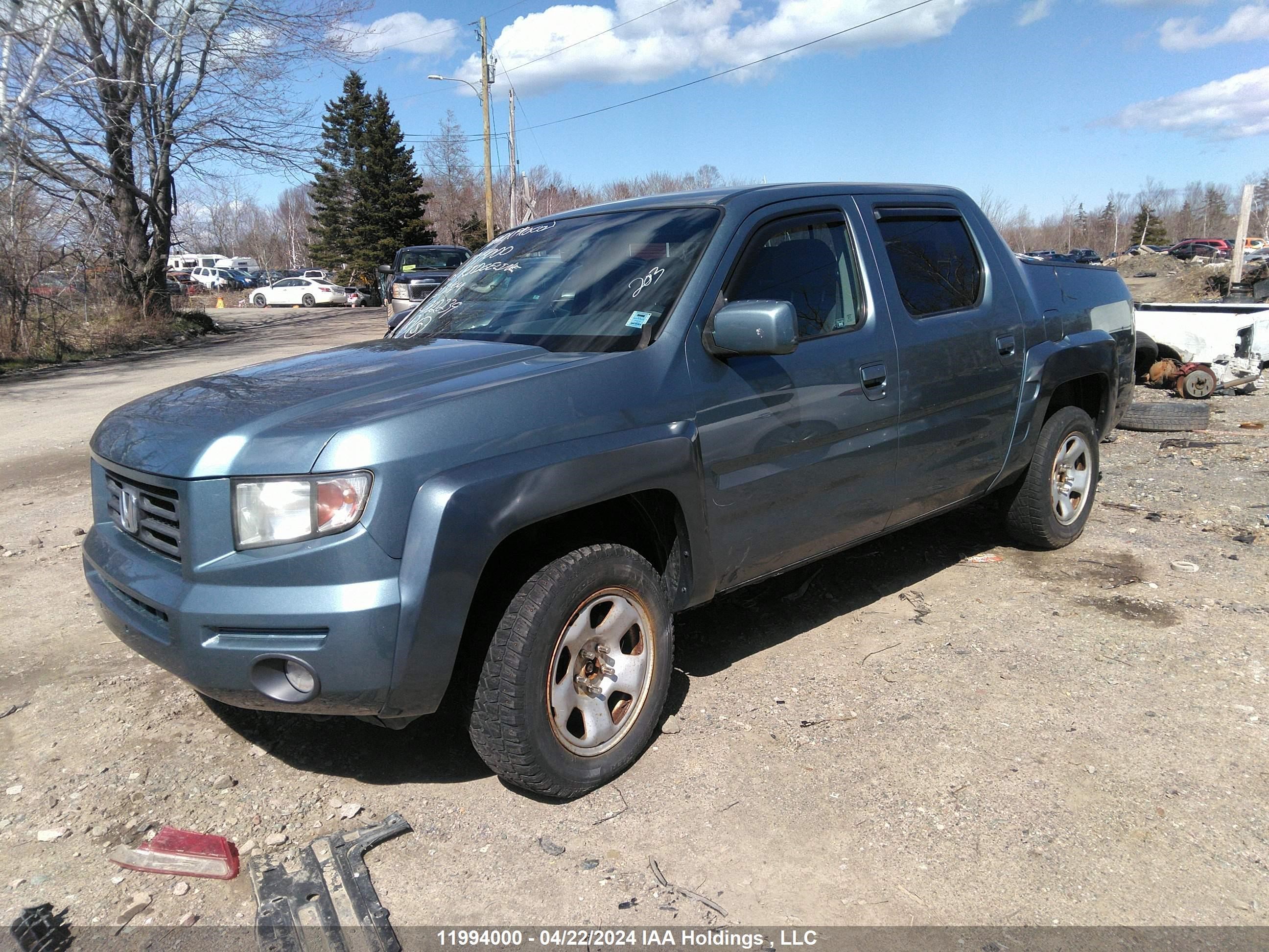 Photo 2 VIN: 2HJYK16598H002239 - HONDA RIDGELINE 