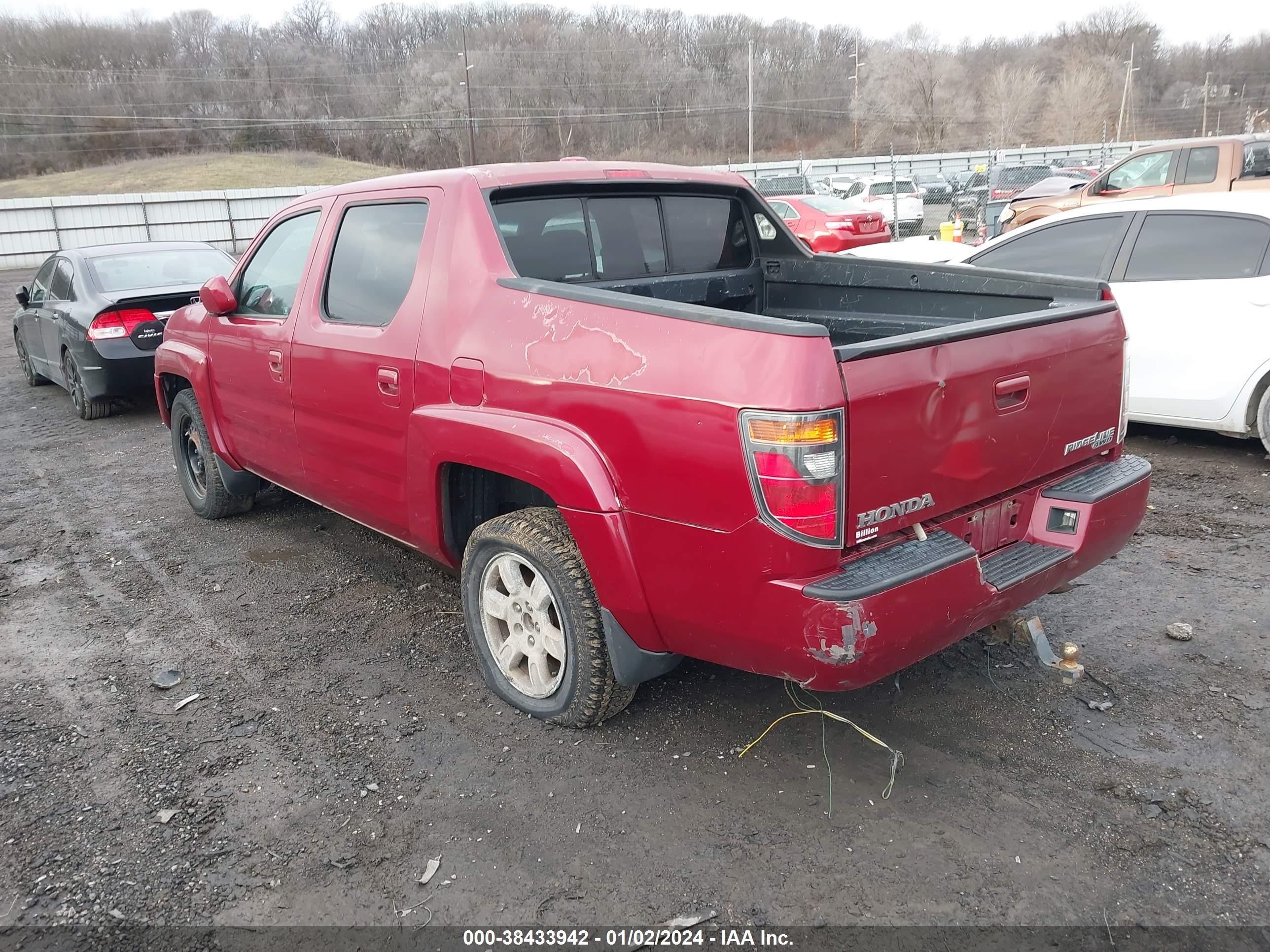 Photo 2 VIN: 2HJYK165X6H528750 - HONDA RIDGELINE 