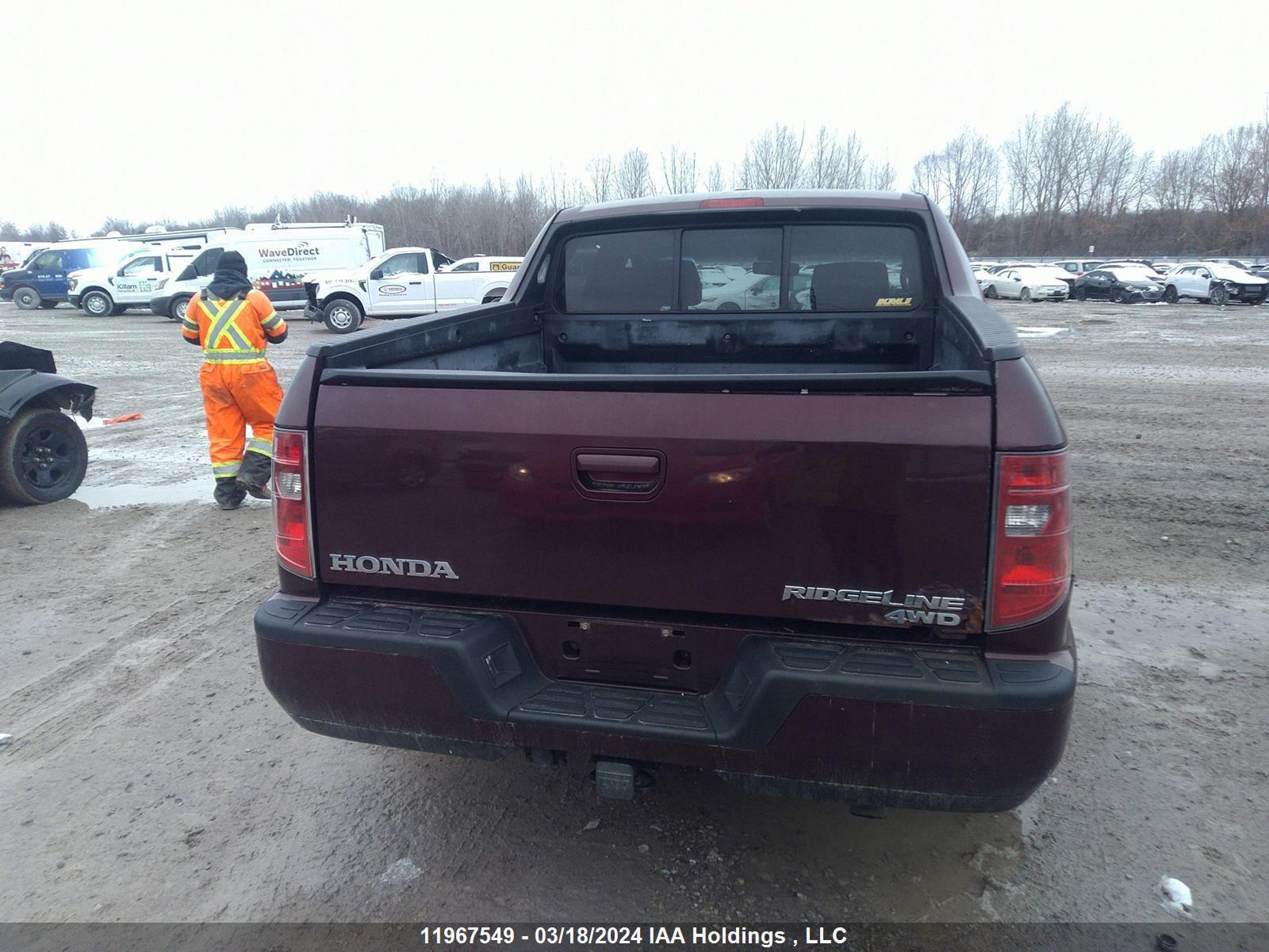 Photo 14 VIN: 2HJYK165X9H002249 - HONDA RIDGELINE 