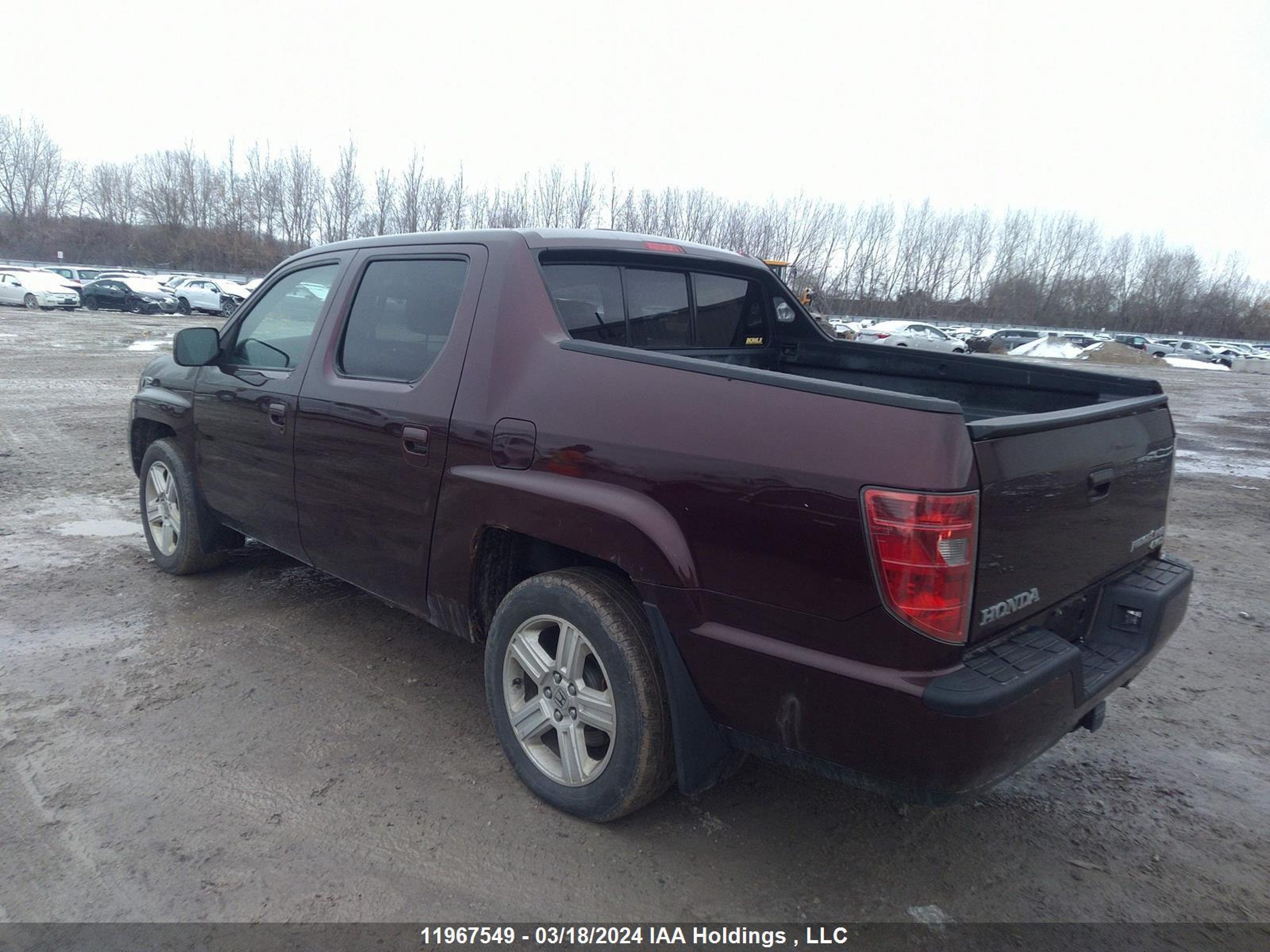 Photo 3 VIN: 2HJYK165X9H002249 - HONDA RIDGELINE 