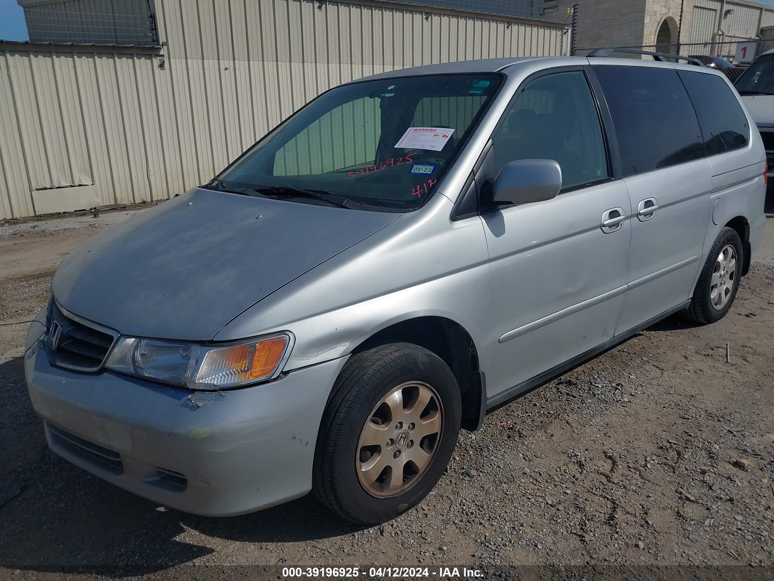 Photo 1 VIN: 2HKRL18002H524716 - HONDA ODYSSEY 