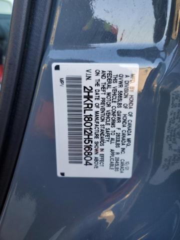 Photo 12 VIN: 2HKRL18012H516804 - HONDA ODYSSEY EX 