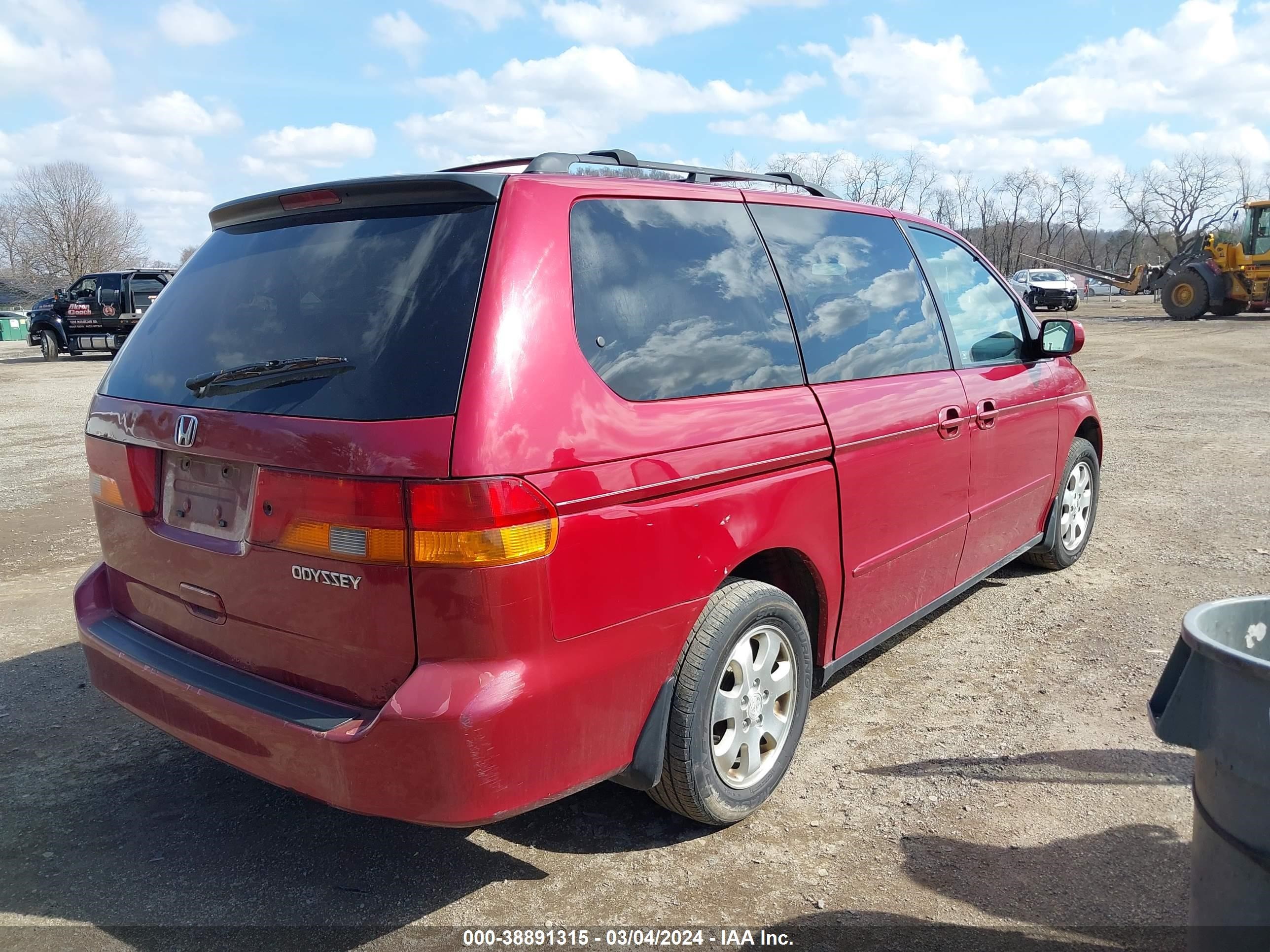 Photo 3 VIN: 2HKRL18022H579751 - HONDA ODYSSEY 