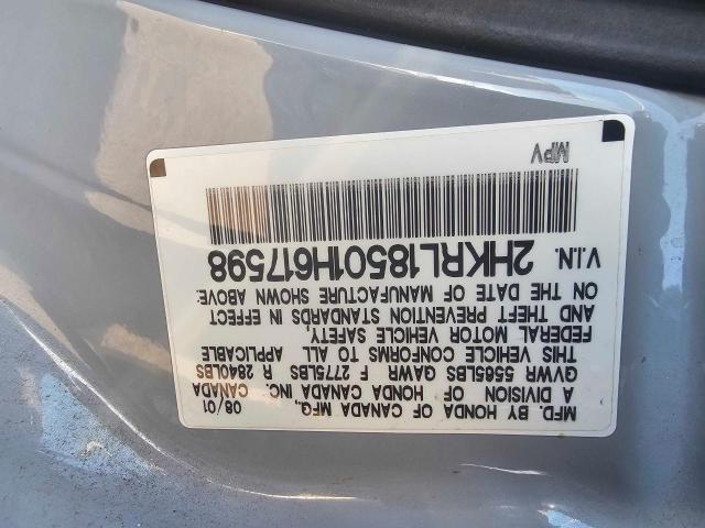 Photo 9 VIN: 2HKRL18501H617598 - HONDA ODYSSEY LX 