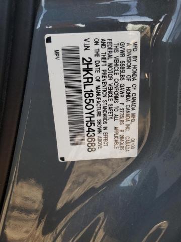 Photo 12 VIN: 2HKRL1850YH543688 - HONDA ODYSSEY LX 