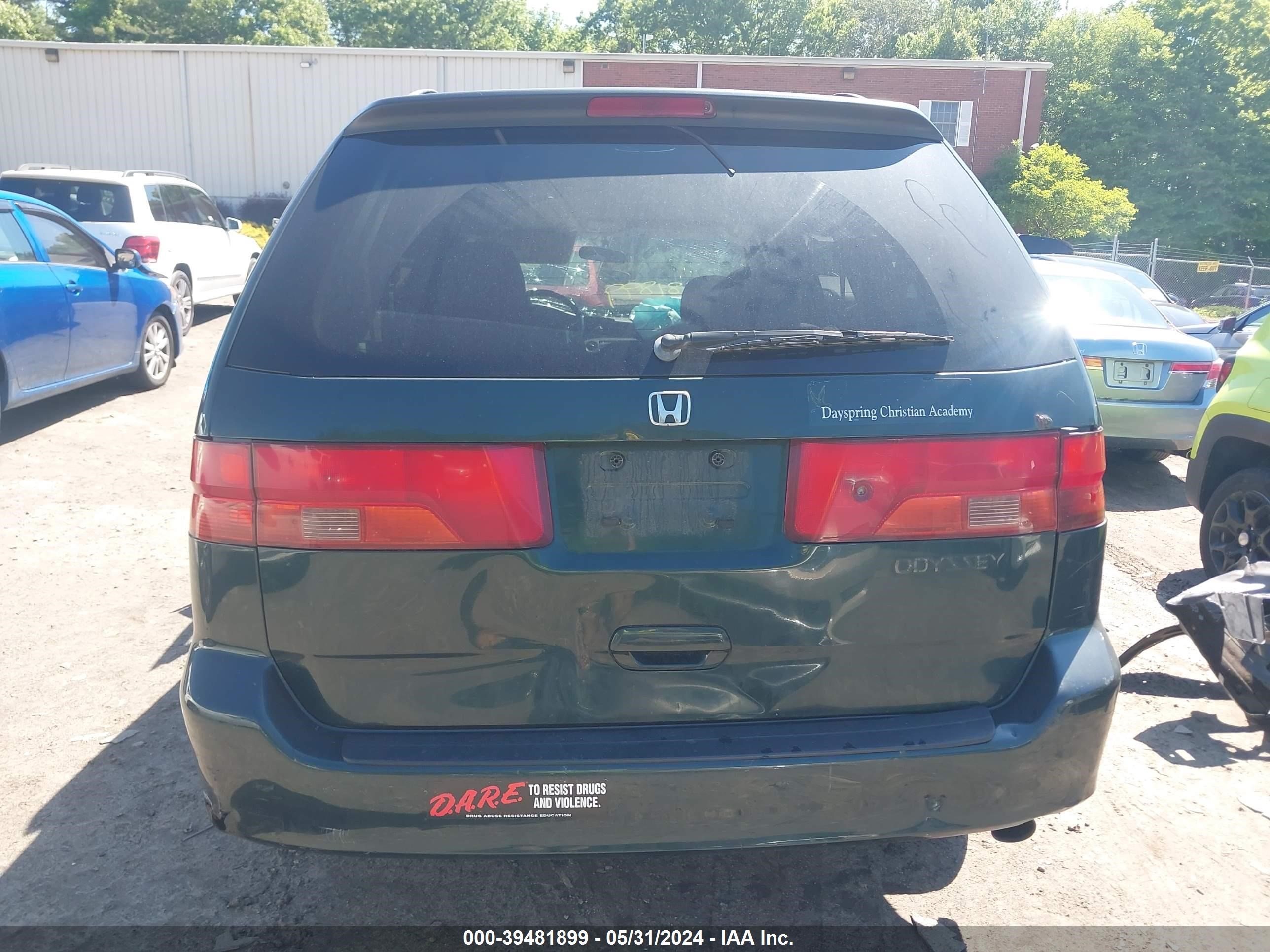 Photo 15 VIN: 2HKRL1857YH551464 - HONDA ODYSSEY 