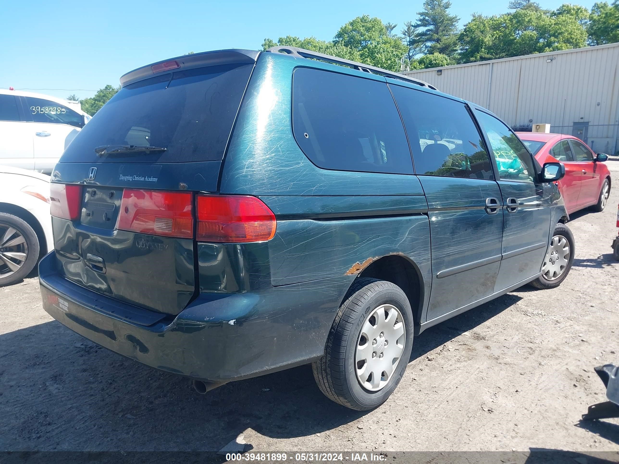 Photo 3 VIN: 2HKRL1857YH551464 - HONDA ODYSSEY 