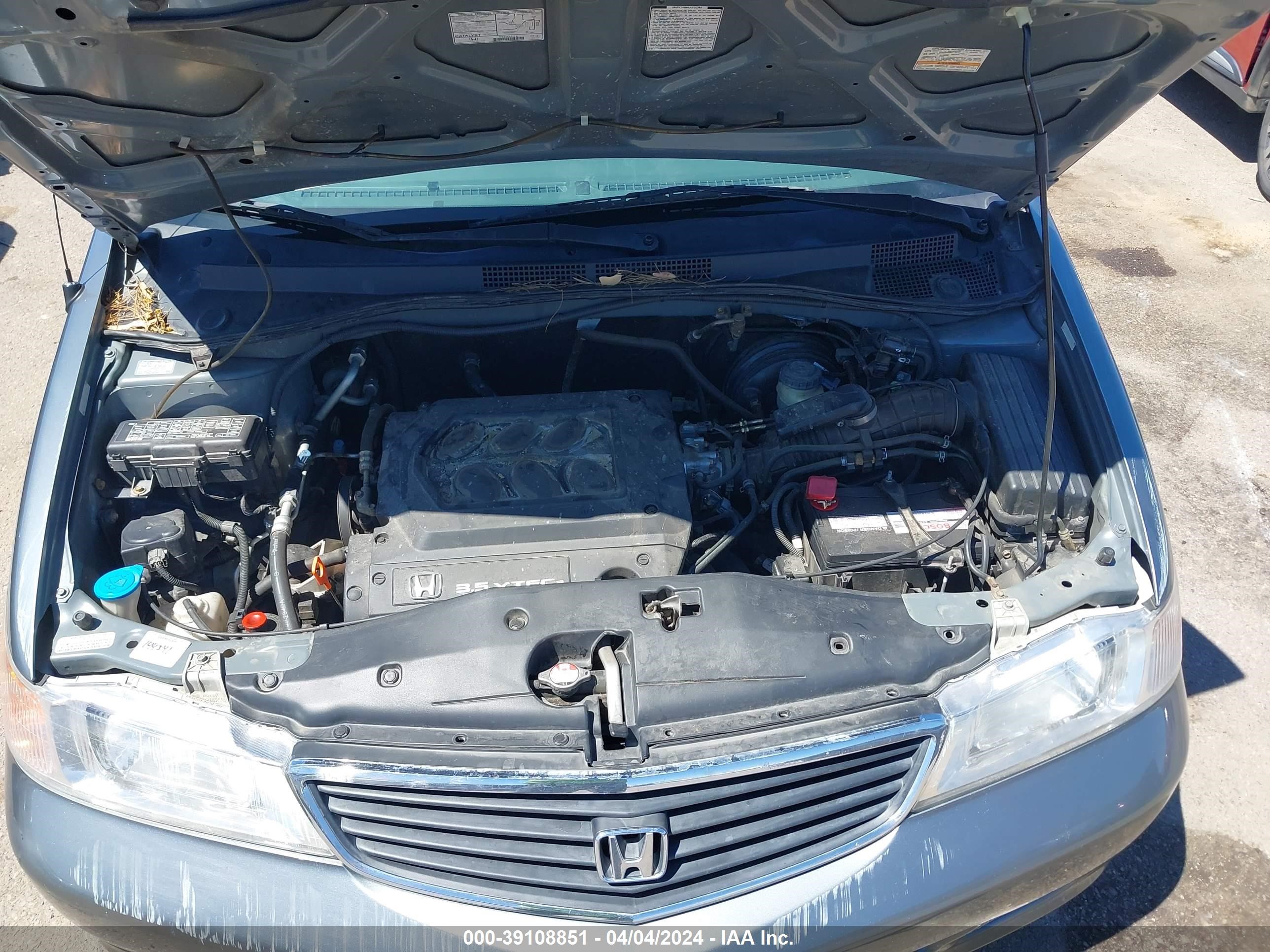 Photo 9 VIN: 2HKRL18601H523441 - HONDA ODYSSEY 